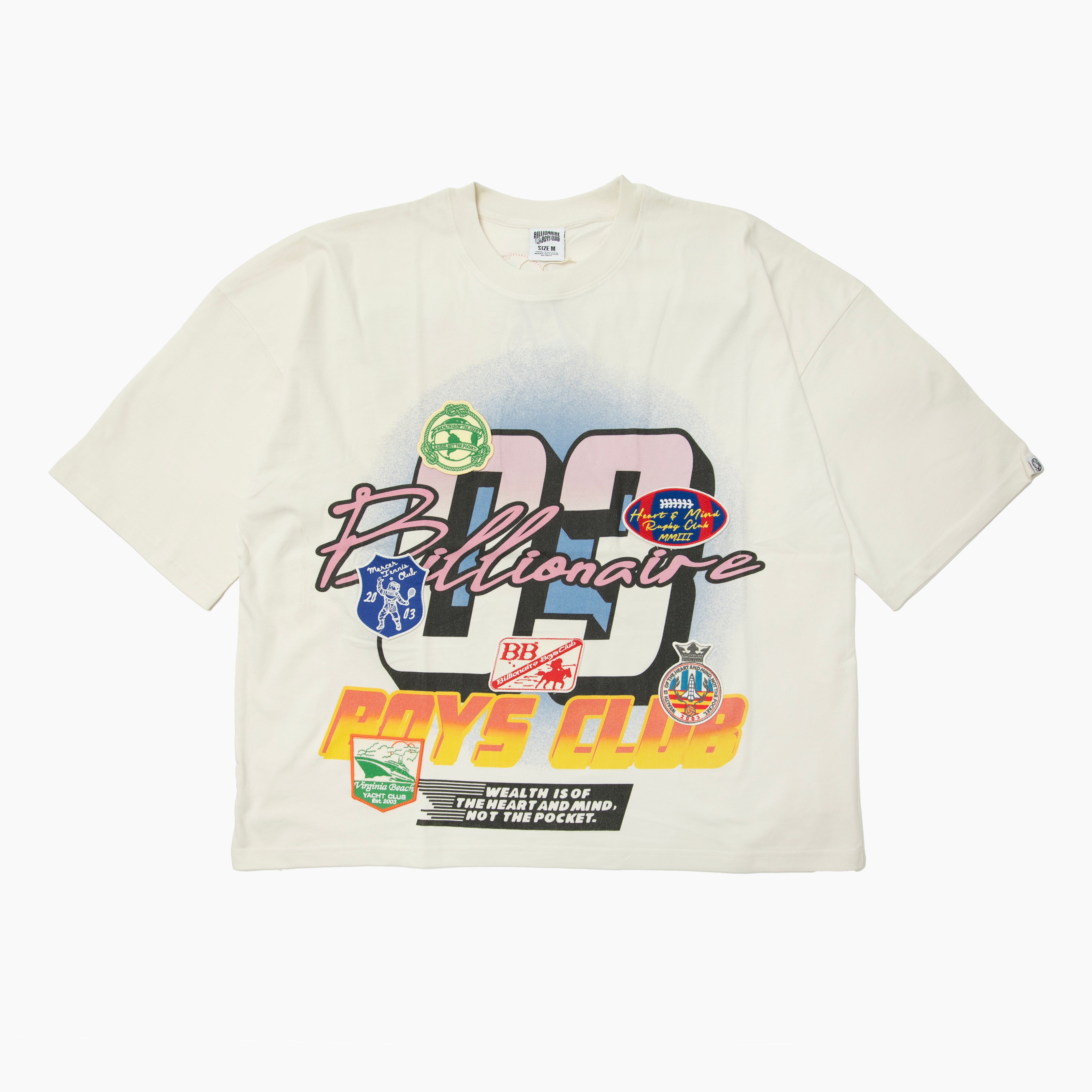 Billionaire Boys Club BB CLUBS WASHED OVERSIZED BOX FIT T-SHIRT