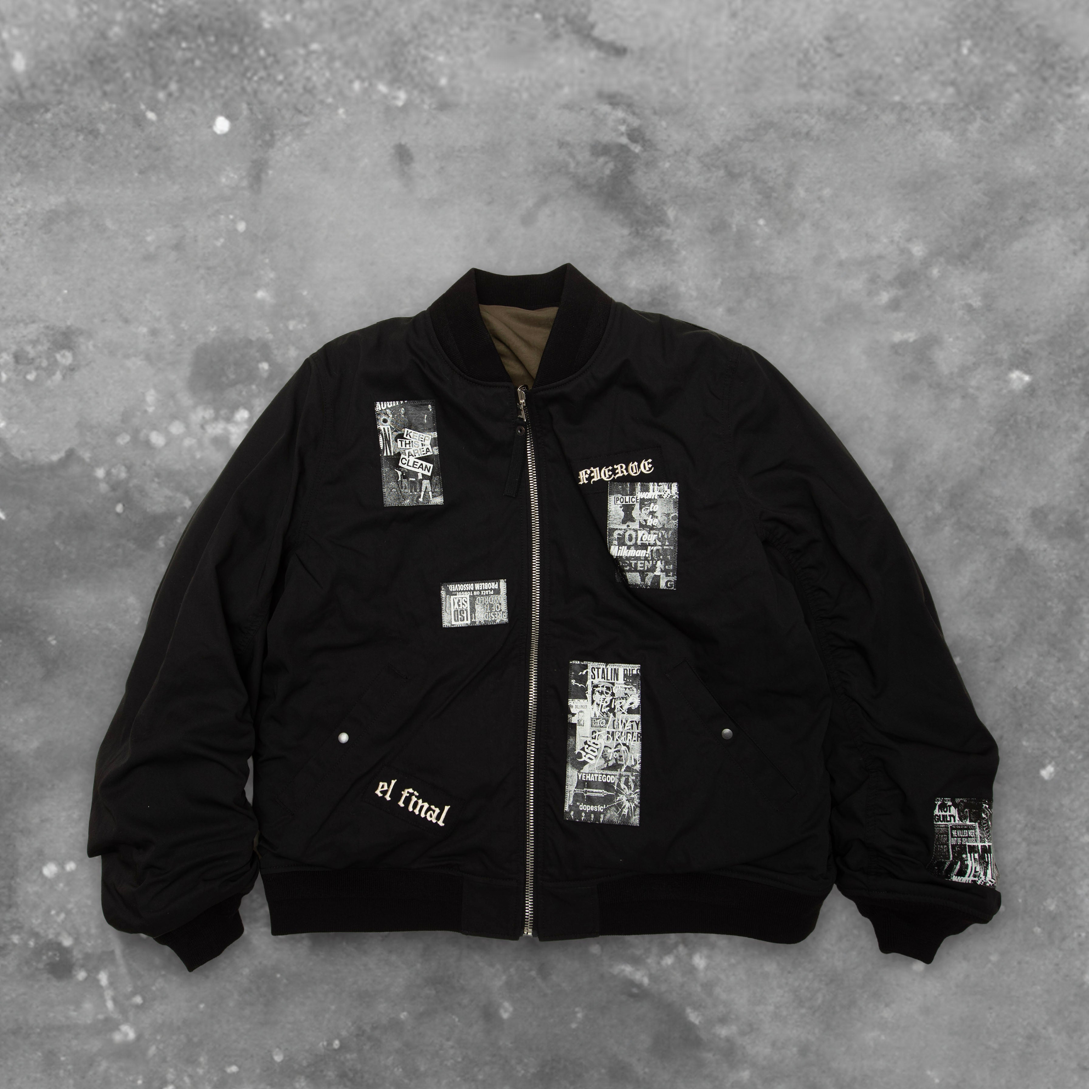 BLACKOUT CRIMINAL BLOUSON