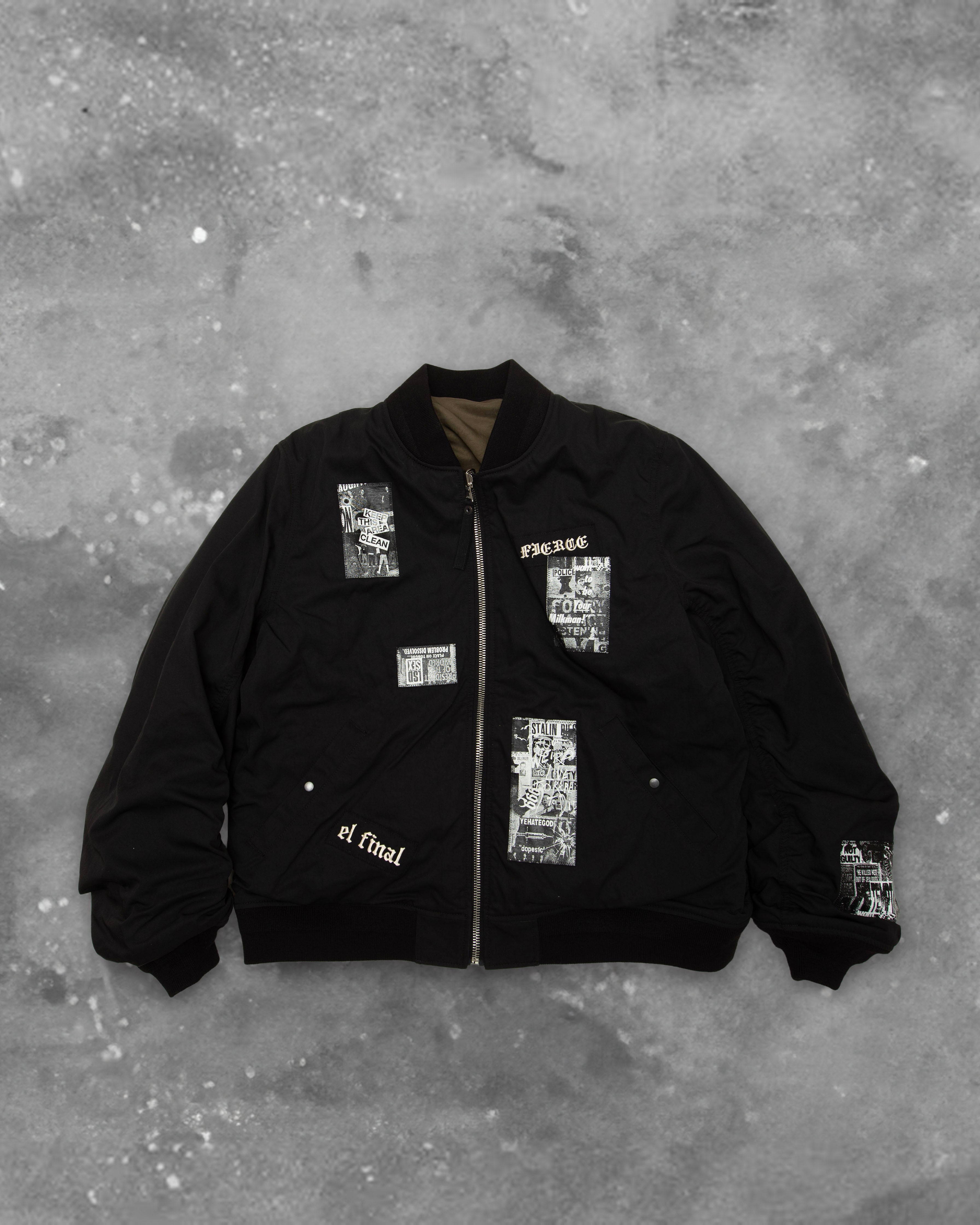 BLACKOUT CRIMINAL BLOUSON