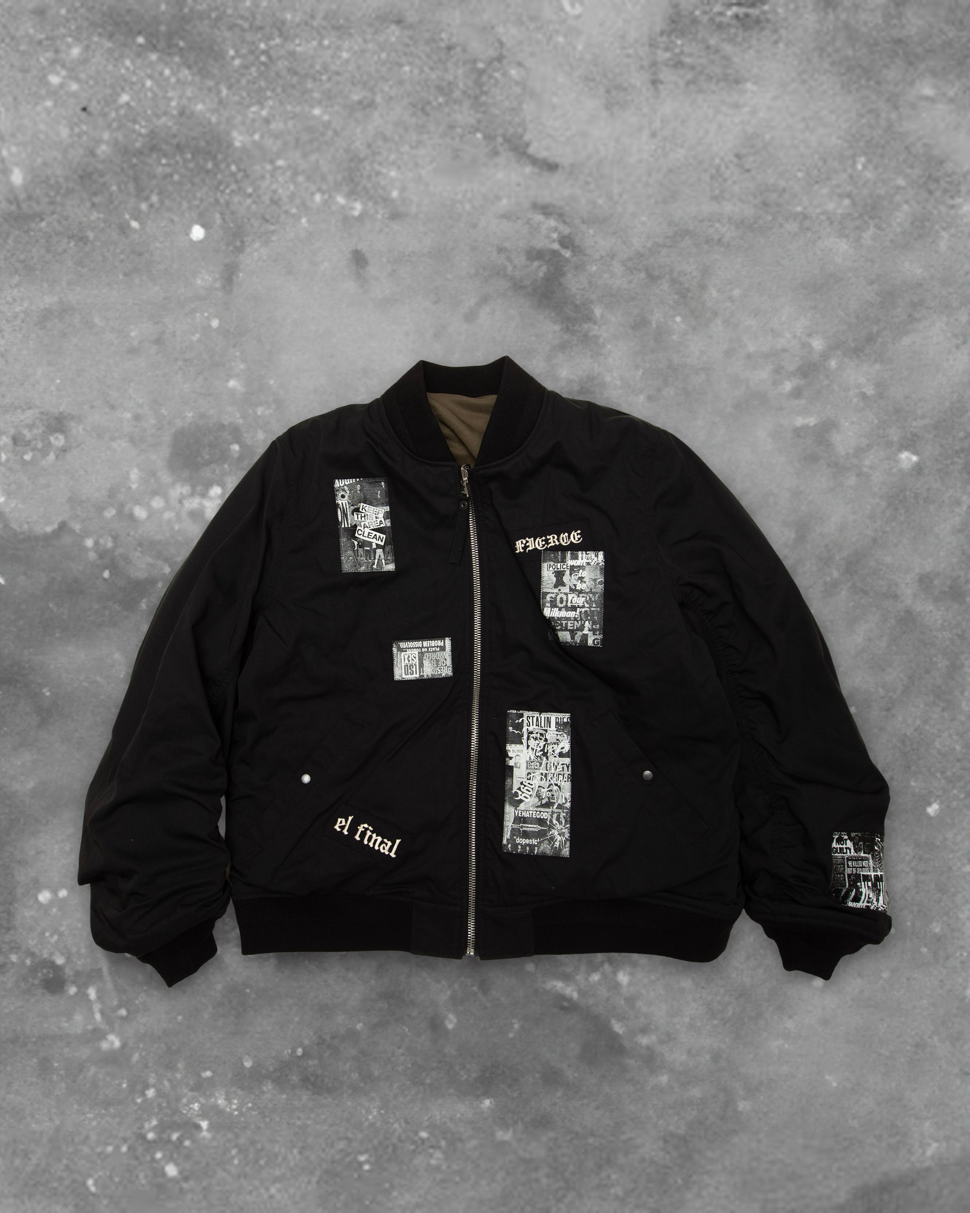 BLACKOUT CRIMINAL BLOUSON