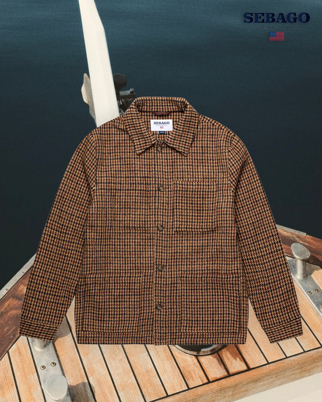 sebago DORR PIED DE POULE