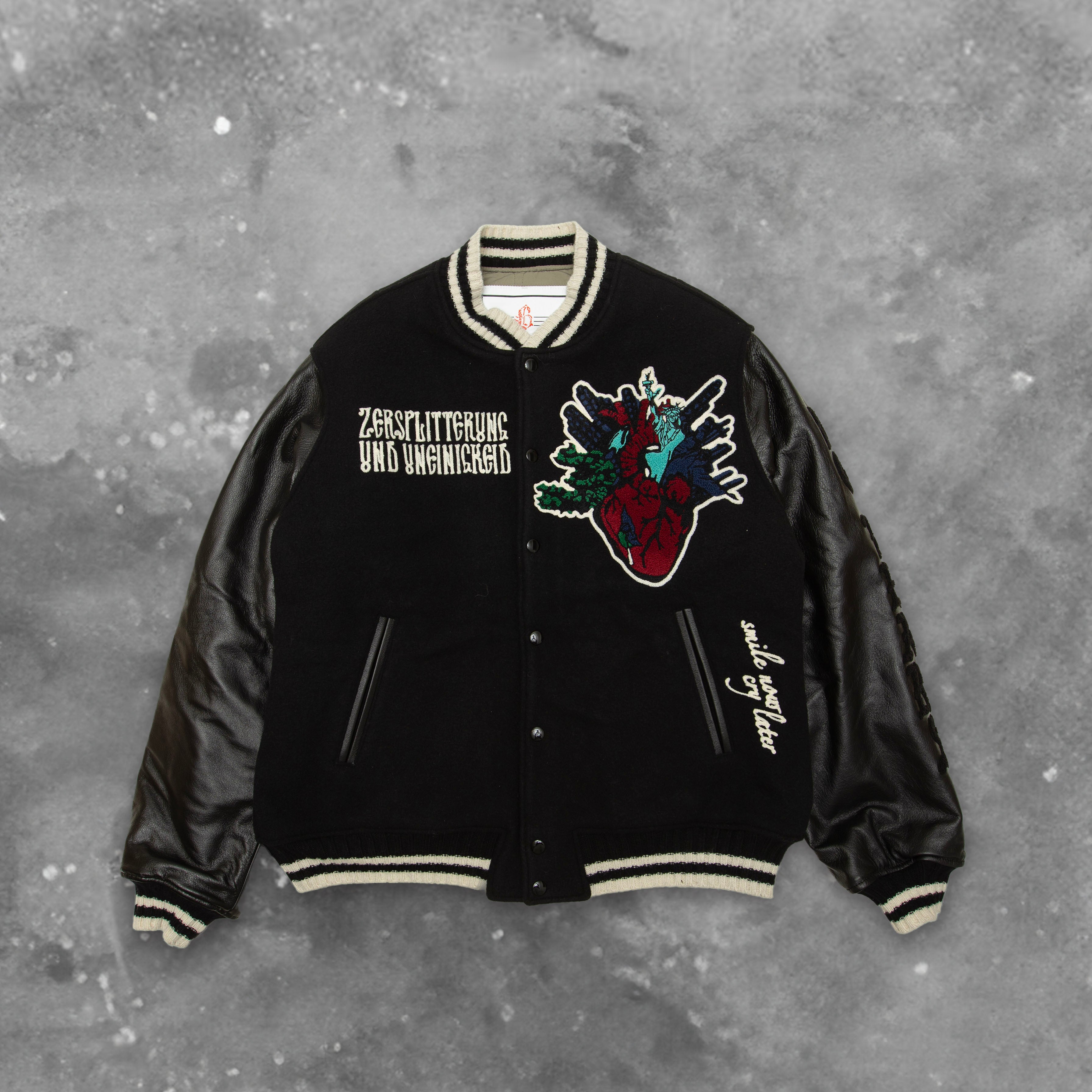 BLACKOUT RUSTY HEART VARSITY