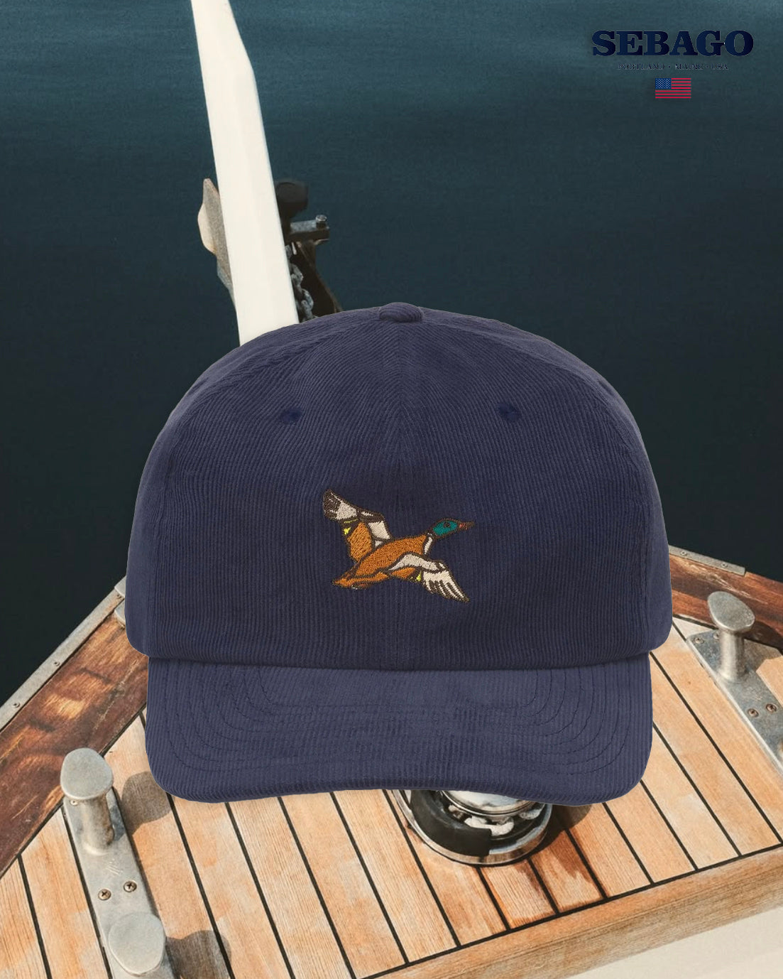 sebago CONNOR CORDUROYCAP