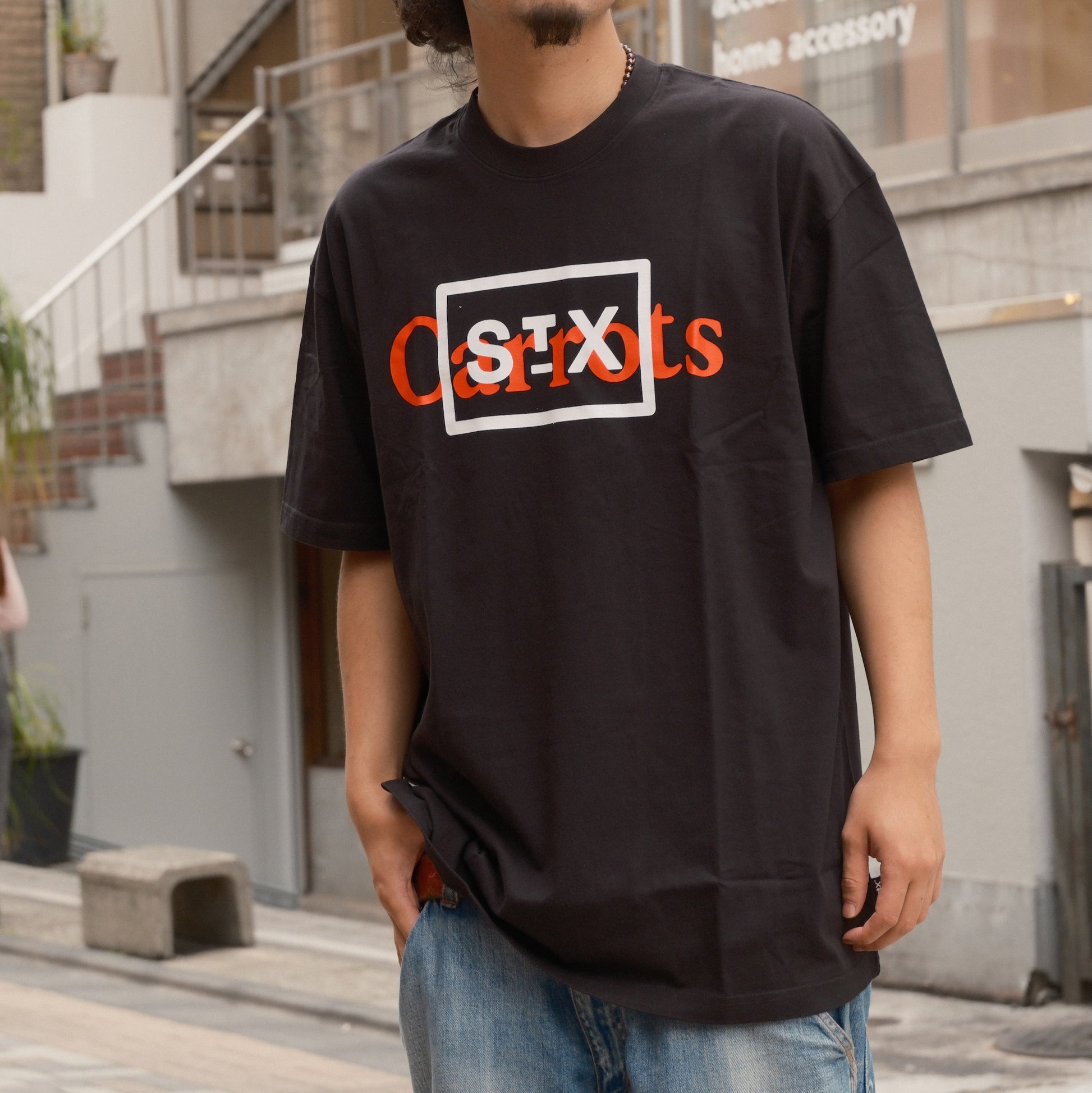 StreetX Carrots Box Logo Short Sleeve Tee