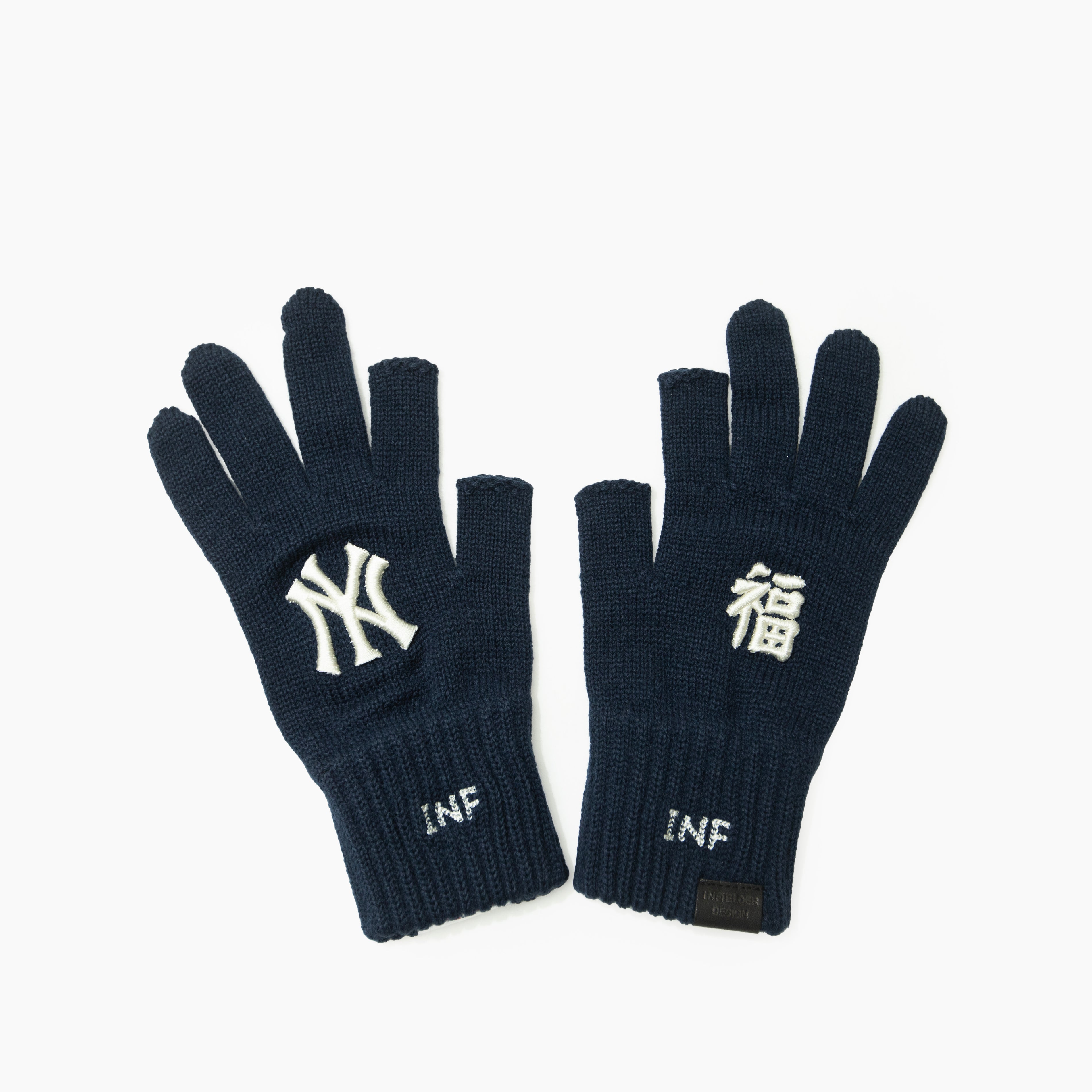INFIELDER DESIGN x MLB / 手袋 グローブ 日本製 / MLB 福 CUT GLOVES