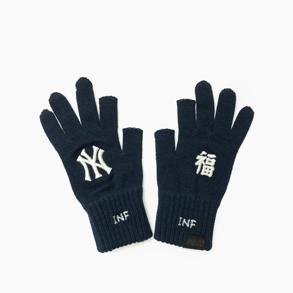 INFIELDER DESIGN x MLB / 手袋 グローブ 日本製 / MLB 福 CUT GLOVES