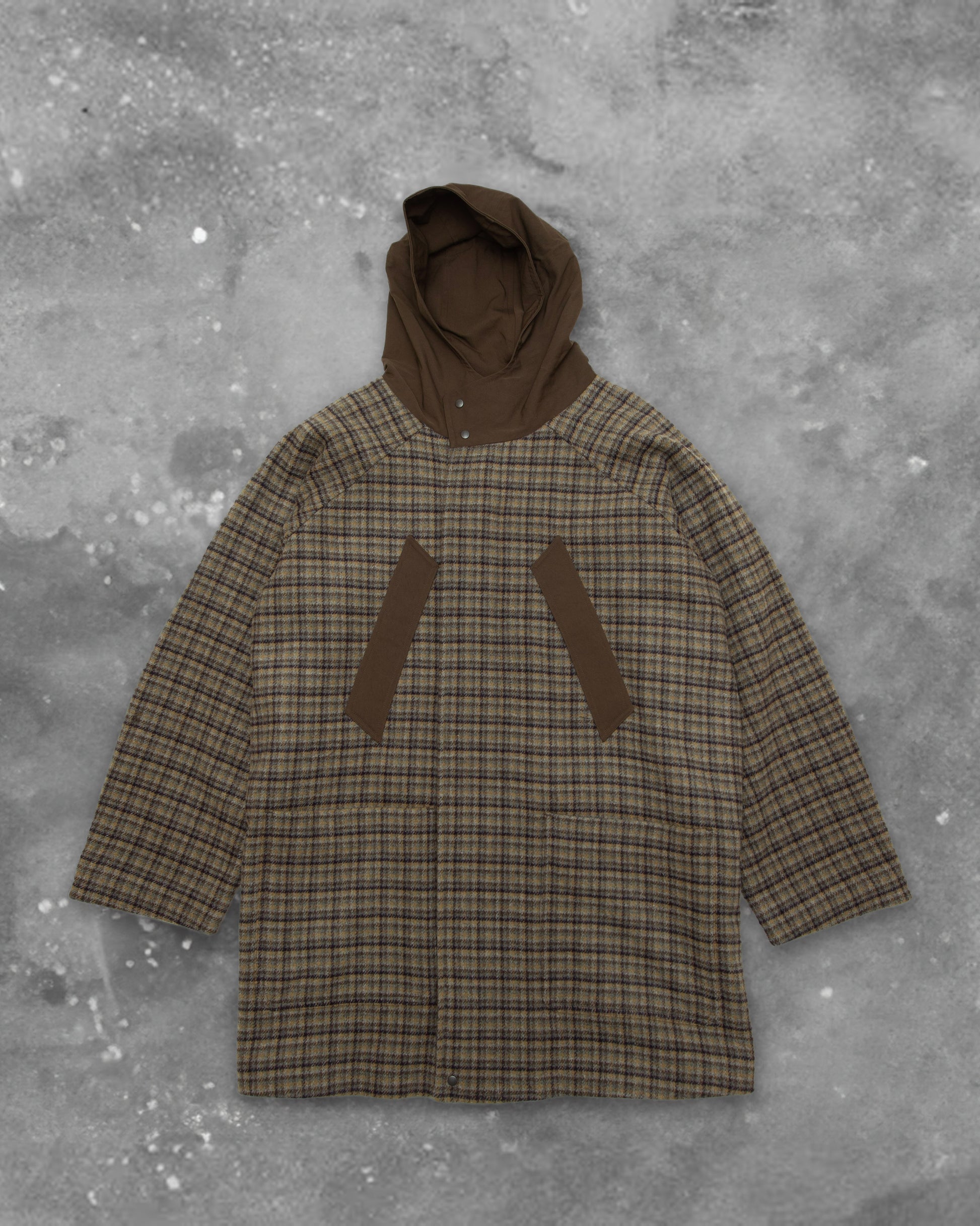 BLACKOUT "ROBE COAT (OVER) check"