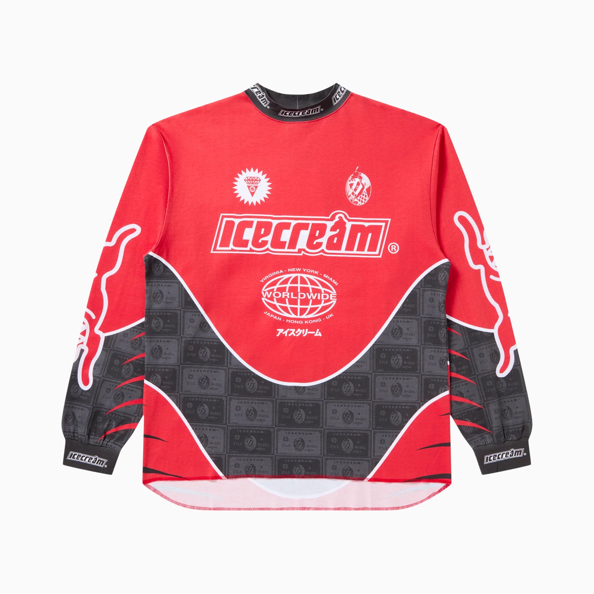 ICECREAM WORLDWIDE MOTO JERSEY