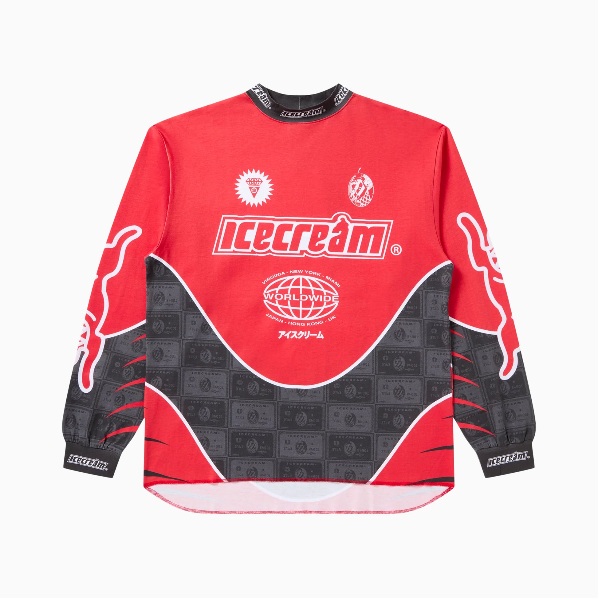 ICECREAM WORLDWIDE MOTO JERSEY