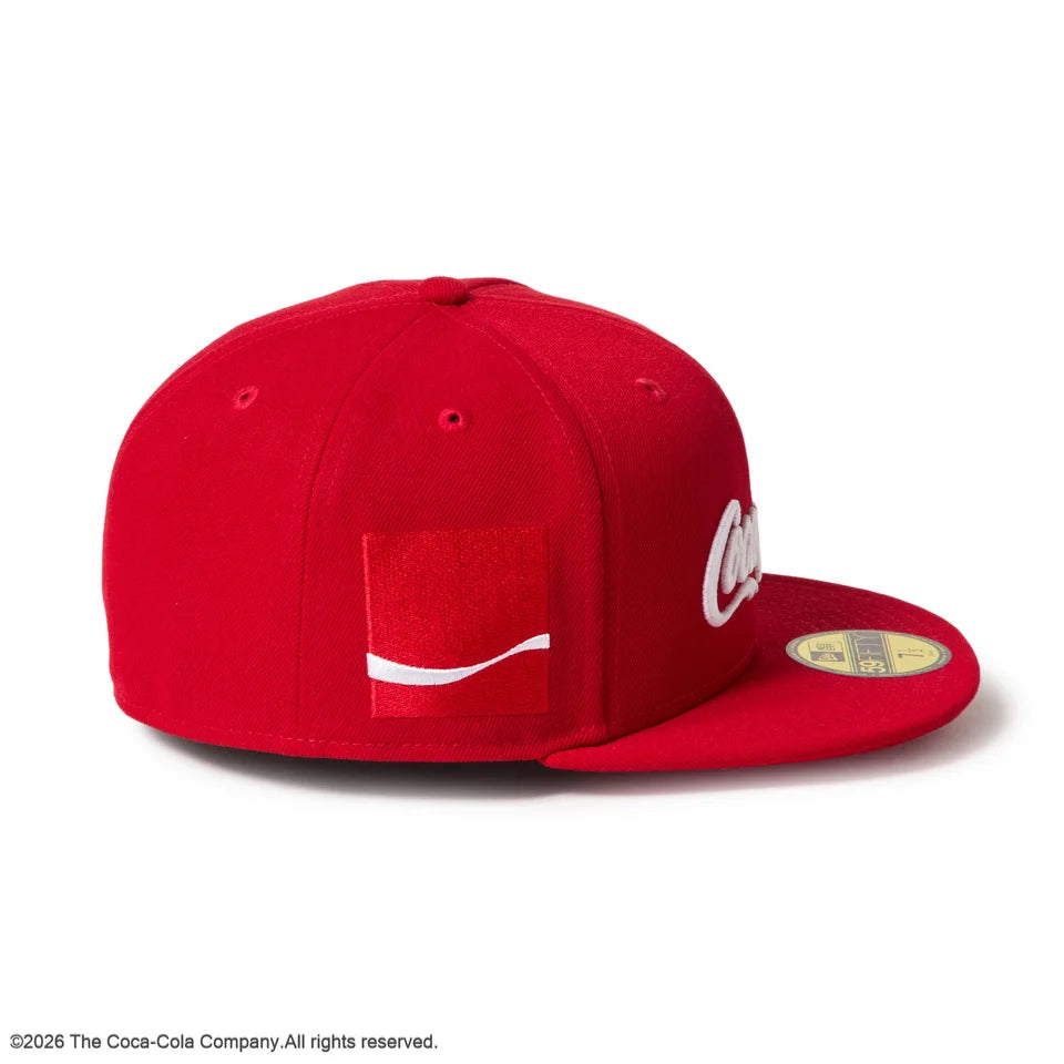 NEW ERA 59FIFTY Coca-Cola コカ･コーラ スカーレット