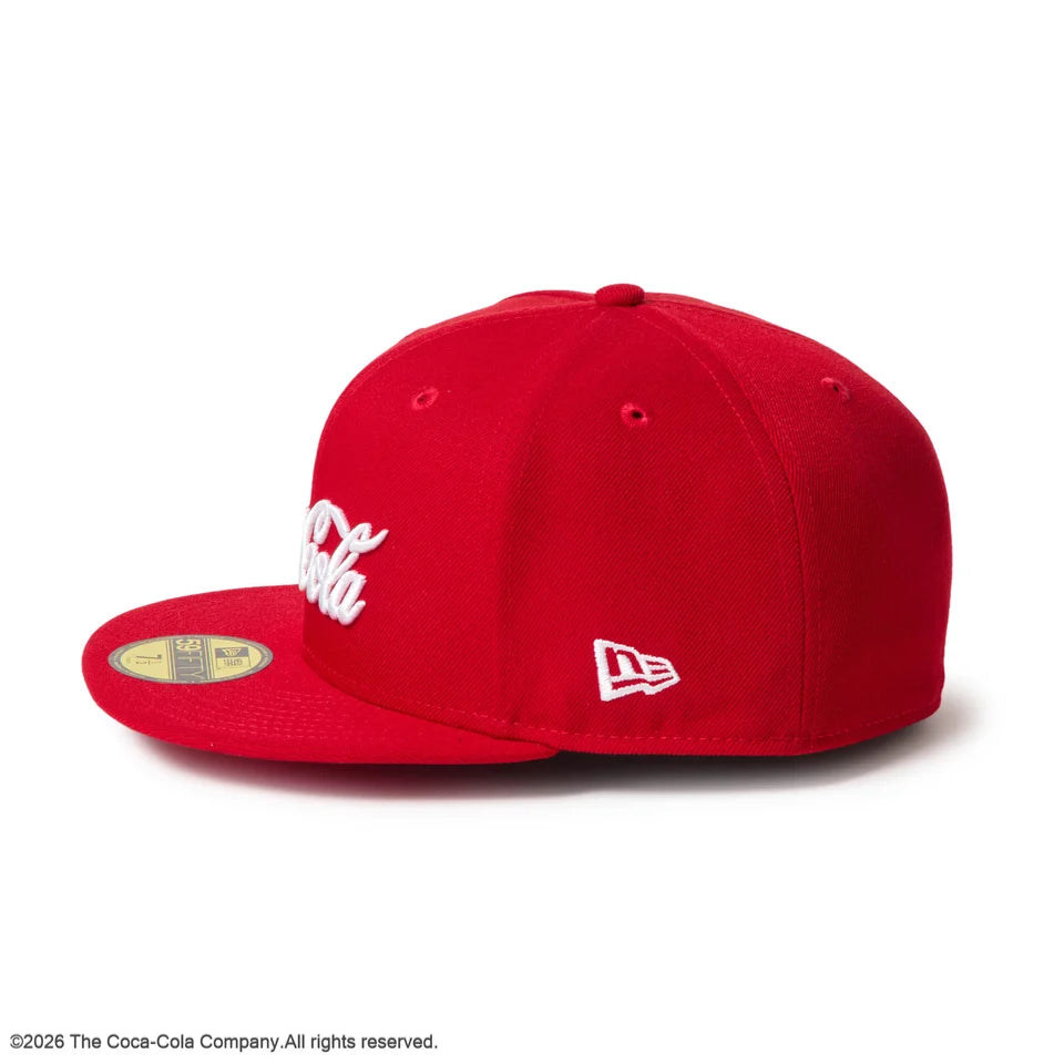 NEW ERA 59FIFTY Coca-Cola コカ･コーラ スカーレット