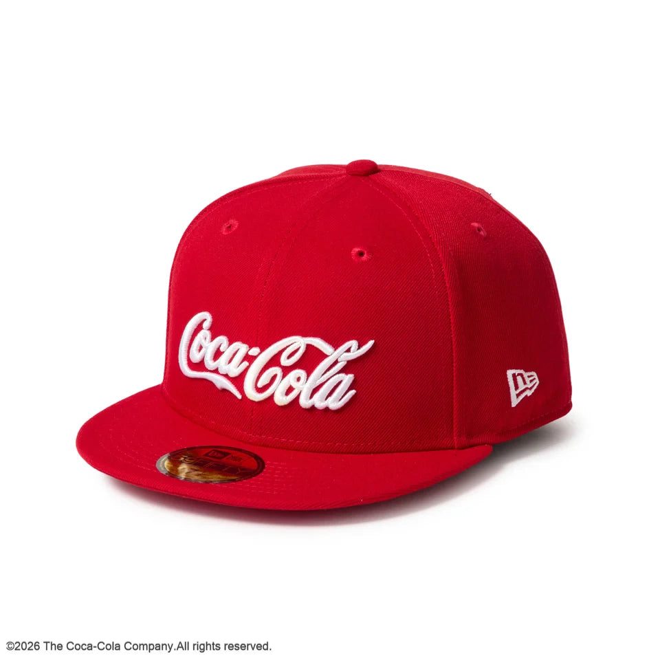 NEW ERA 59FIFTY Coca-Cola コカ･コーラ スカーレット