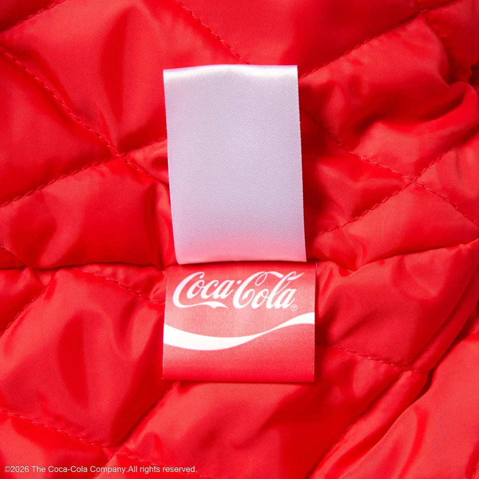 NEW ERA  ナイロン バーシティジャケット Coca-Cola コカ･コーラ スカーレット