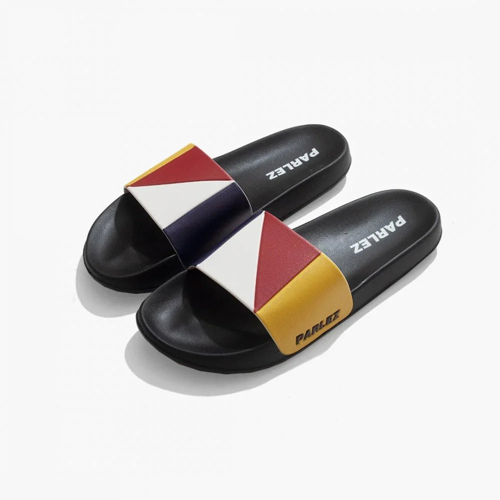 Parlez clothing SIGNAL SLIDER BLACK