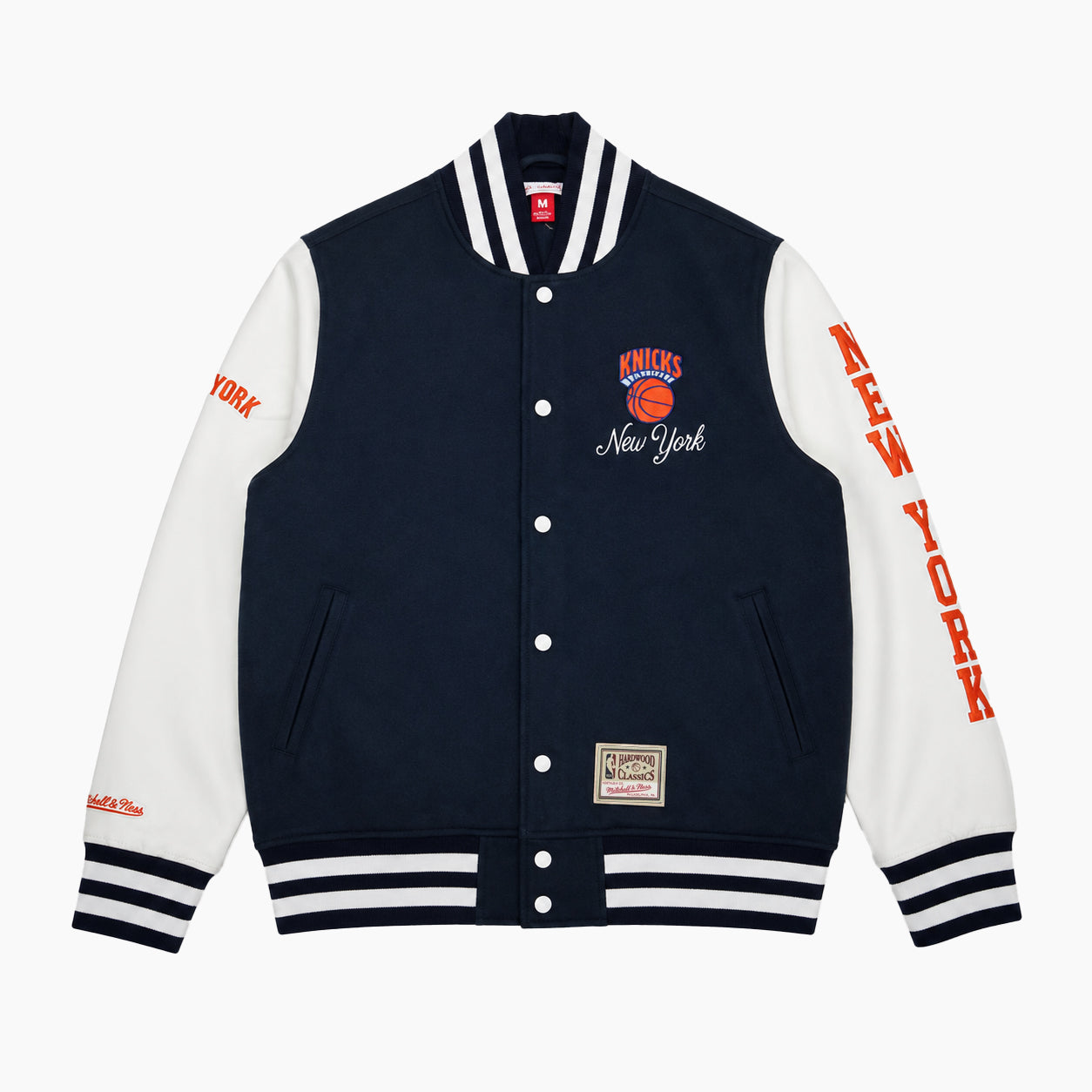 Mitchell and ness NBA WASHED FLEECE VARSITY JACKET