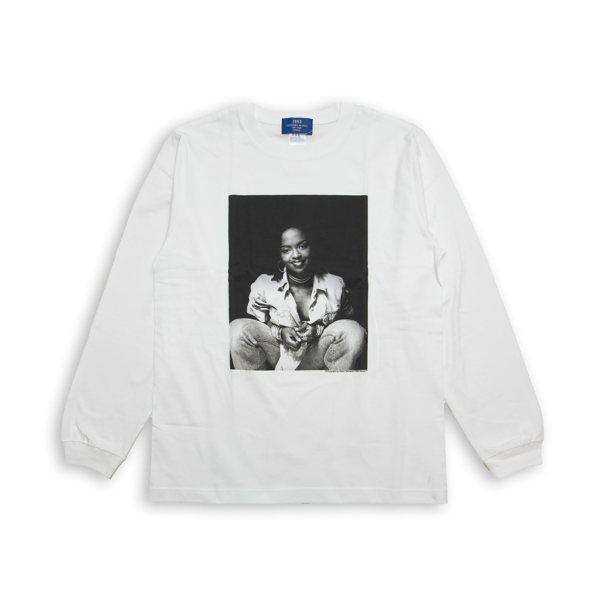 1993 DESIGNED WORLD HIPHOP [LAURYN]　LS TEE