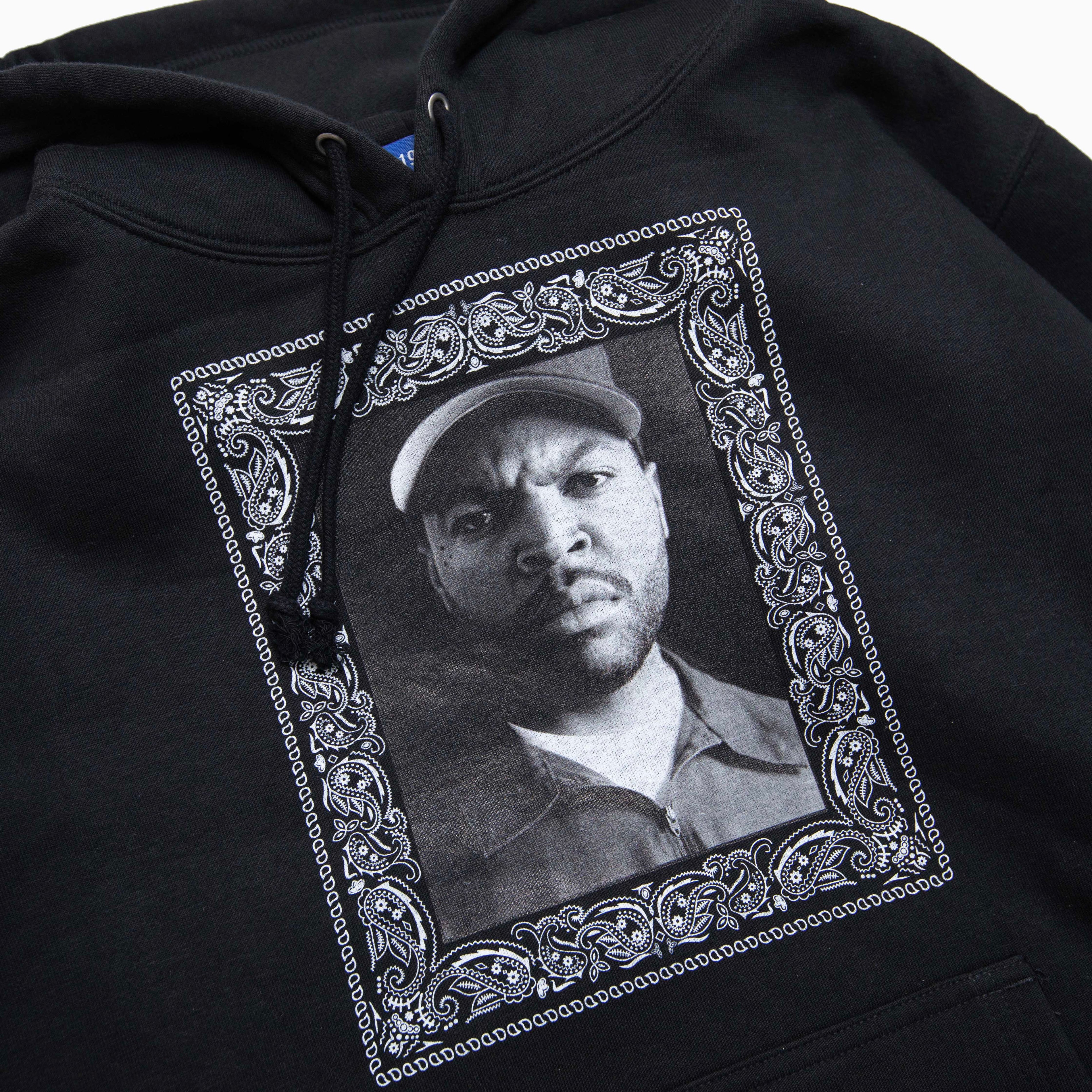 1993 DESIGNED WORLD HIPHOP [ ICECUBE ] HOODIE