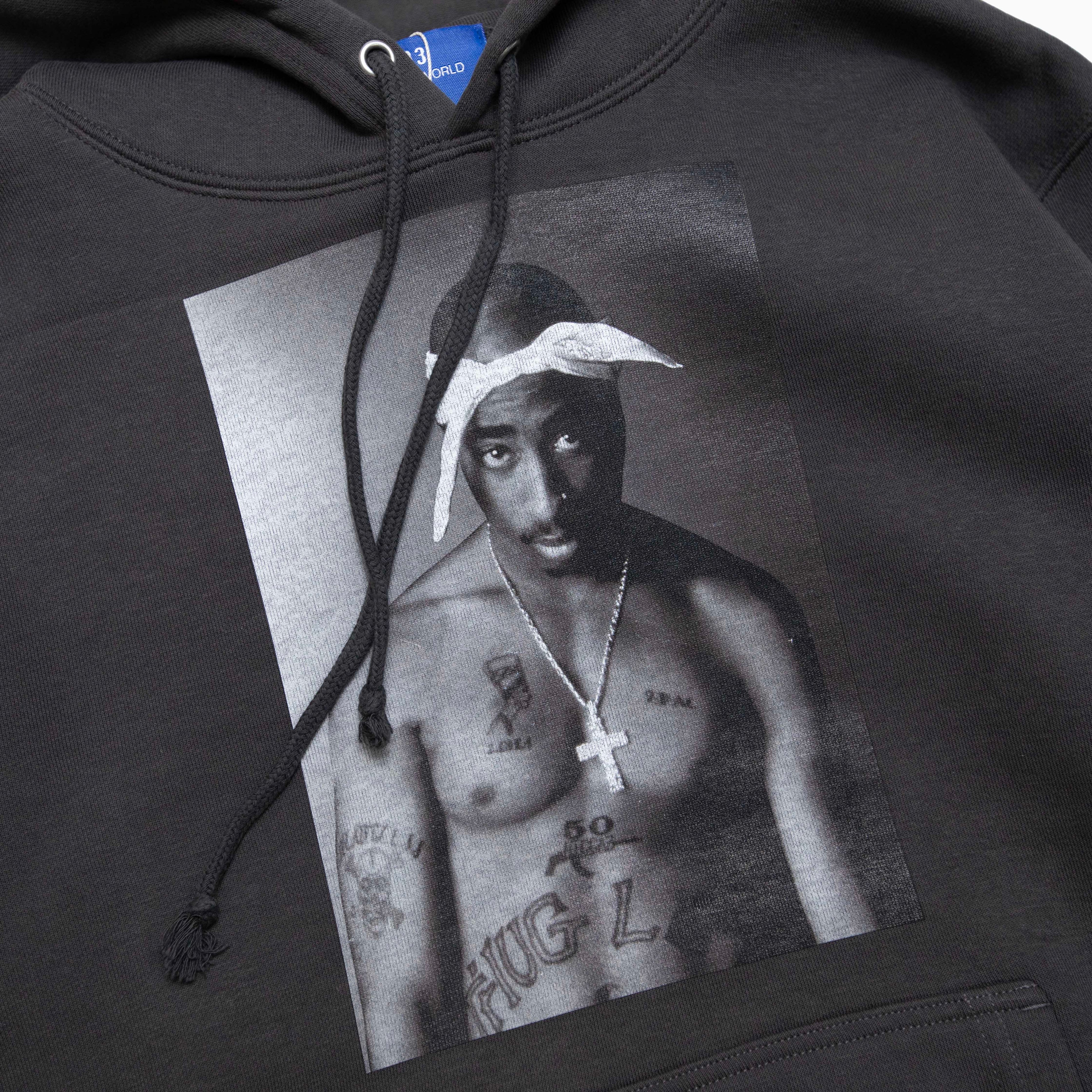 1993 DESIGNED WORLD HIPHOP [ 2PAC ] HOODIE
