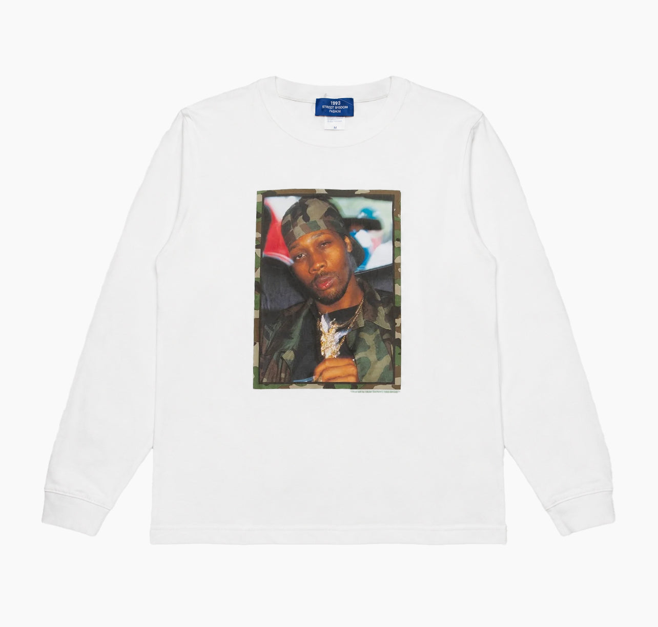1993designed world hiphop [RZA]　LS TEE