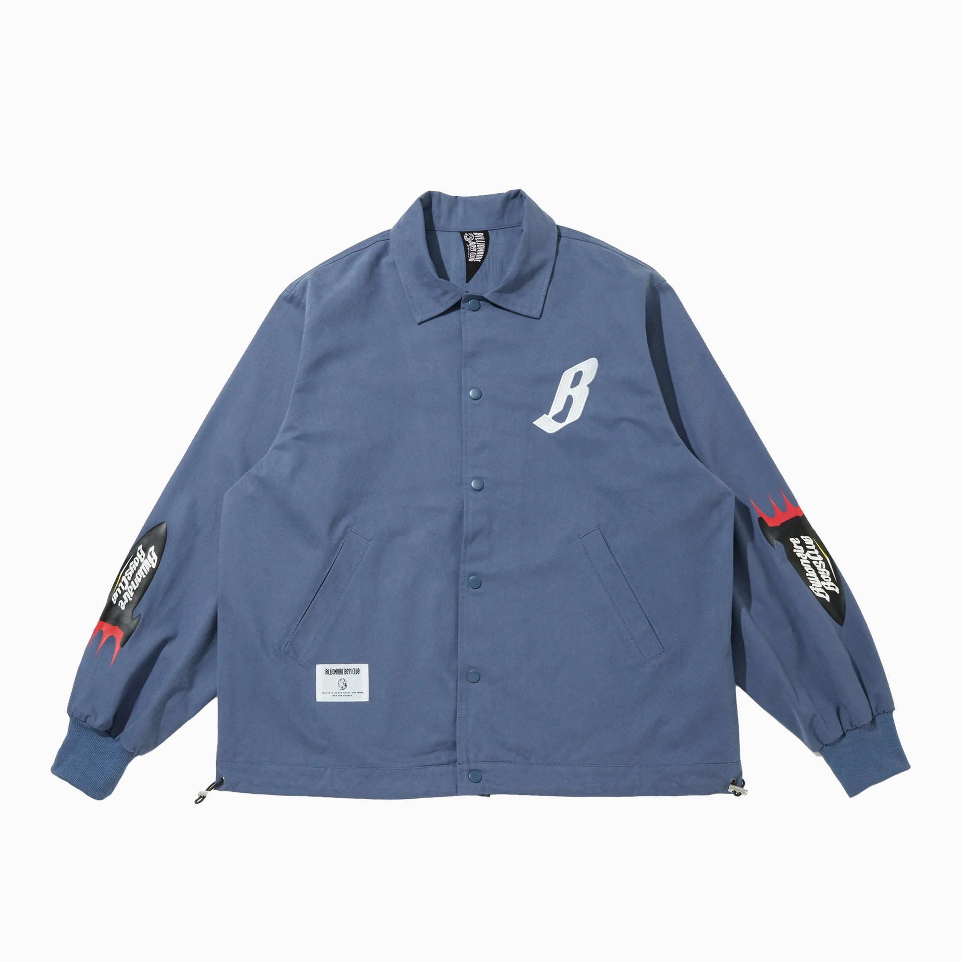 BILLIONAIRE BOYS CLUB COTTON COACH JACKET