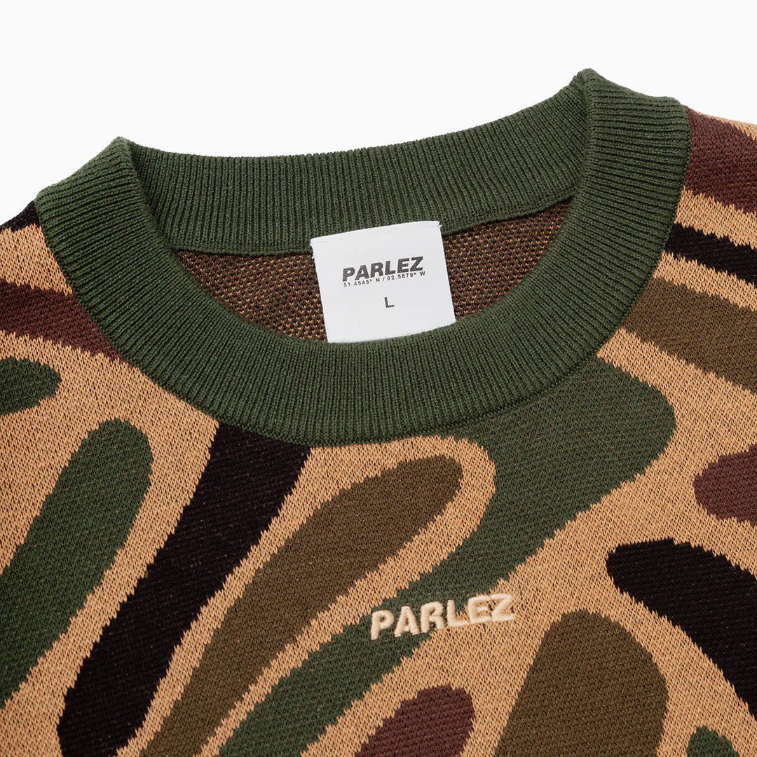 PARLEZ BLEND CAMO KNIT COFFEE
