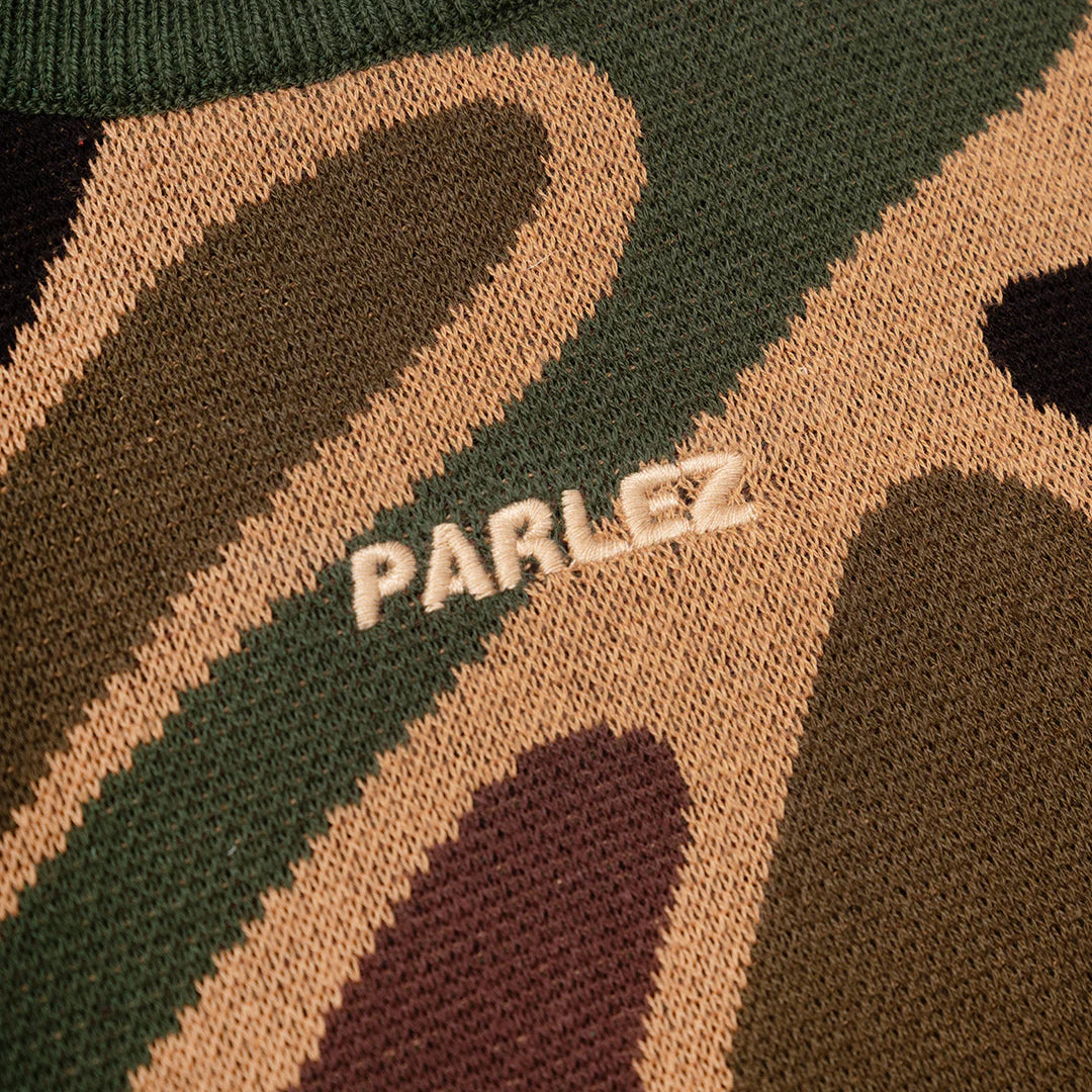 PARLEZ BLEND CAMO KNIT COFFEE