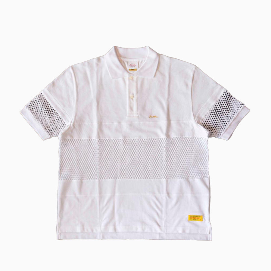 SURKU × SPECIAL 1 【Turn your lights down low Mesh Polo】