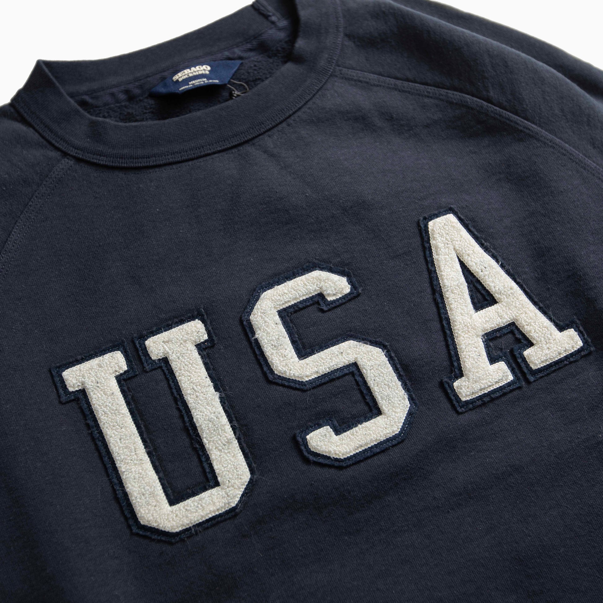 sebago world " USA " crewneck
