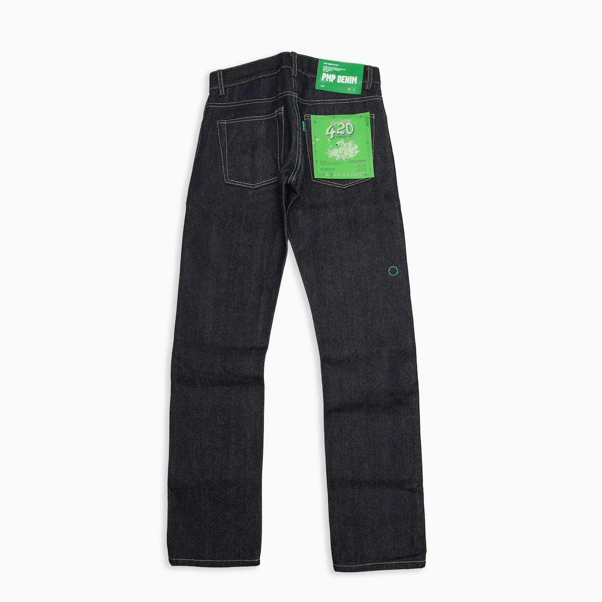 POT MEETS POP 420 SELVEDGE DARK INDIGO
