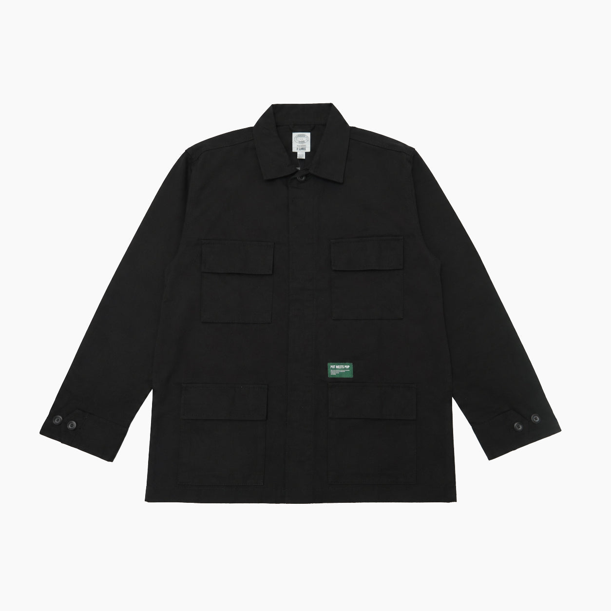 POT MEETS POP SOUNDSYSTEM OZ ARMY SLANTED POCKET BLACK