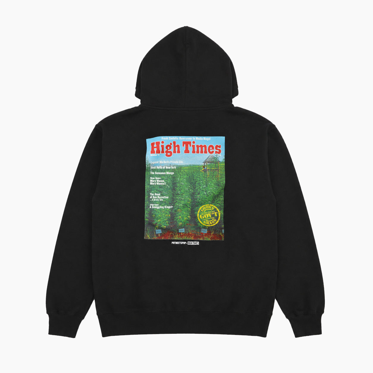POT MEETS POP GROWN GRASS HOODIE