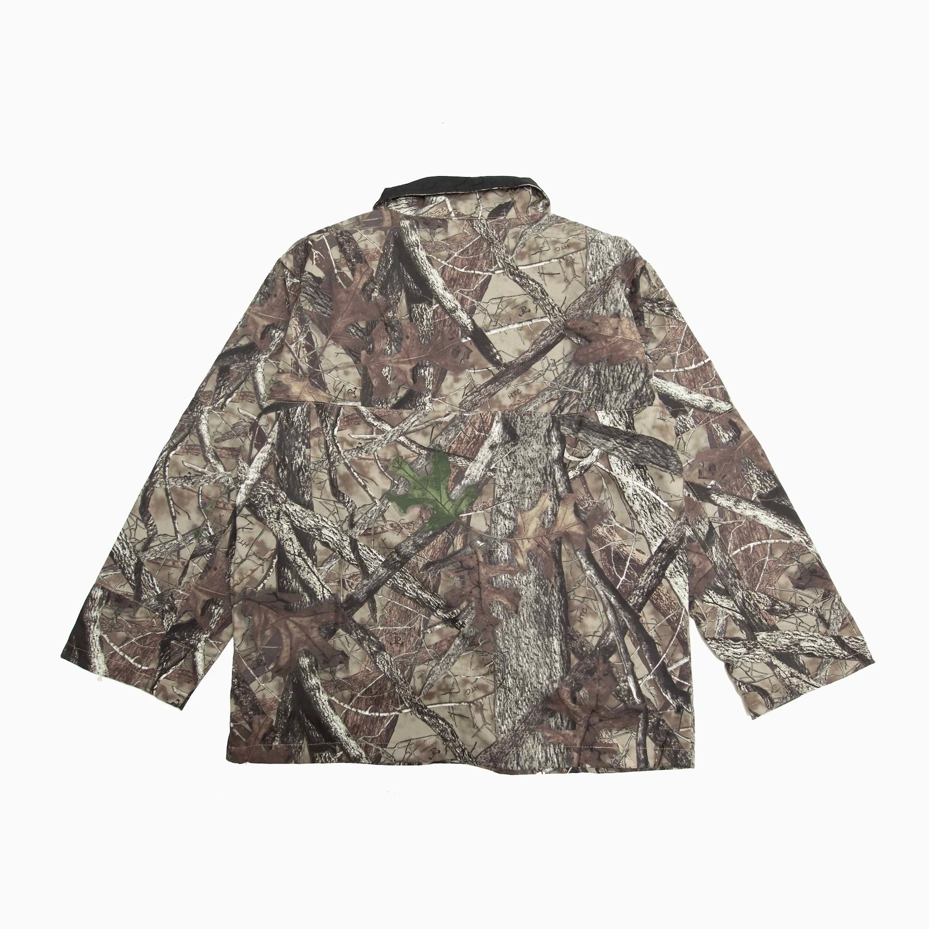 POT MEETS POP HALF ZIP JACKET REAL CAMO