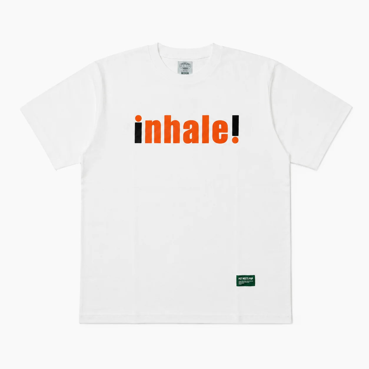 POT MEETS POP inhale TEE