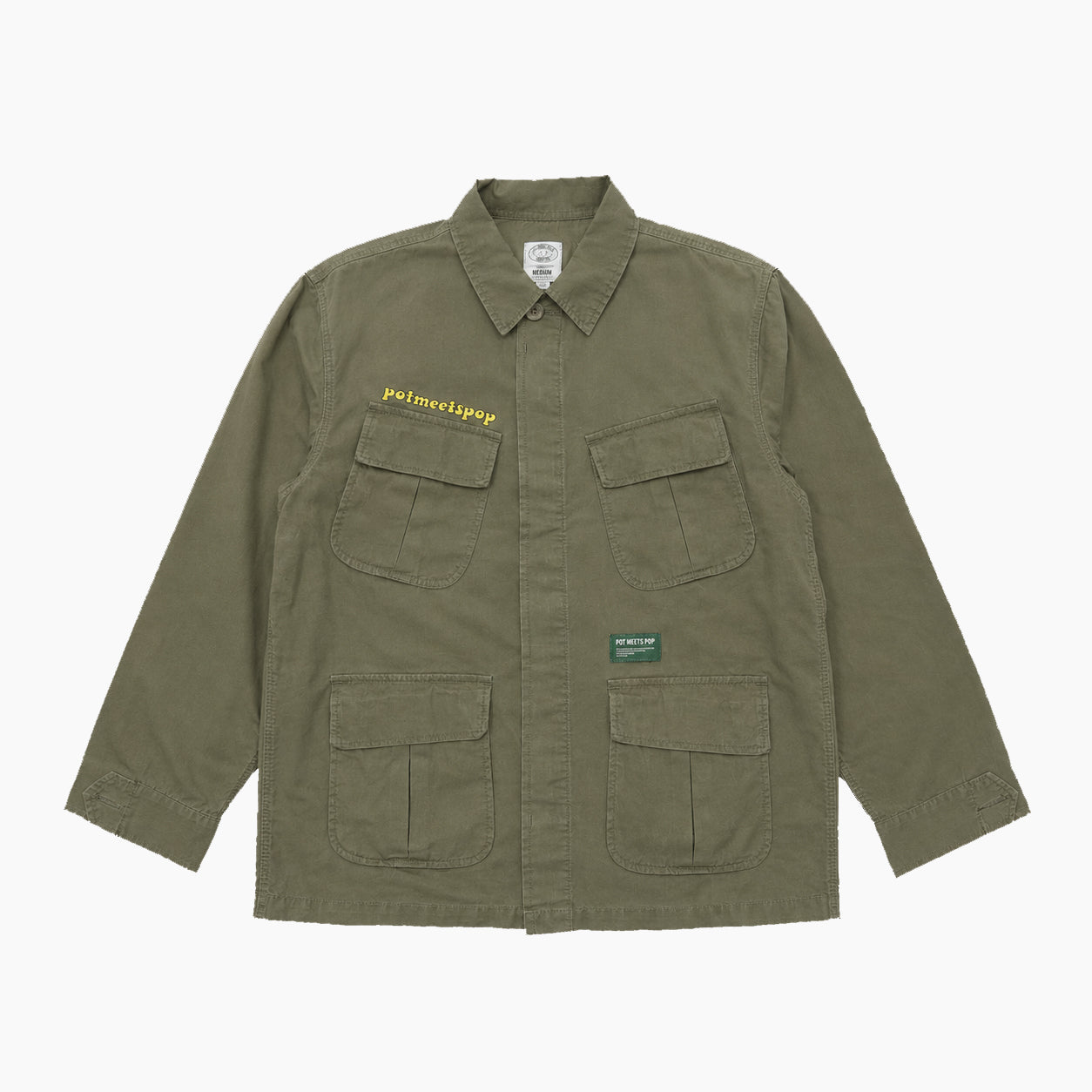 POT MEETS POP KEEP ON TOKIN SLANTED POCKET BDU