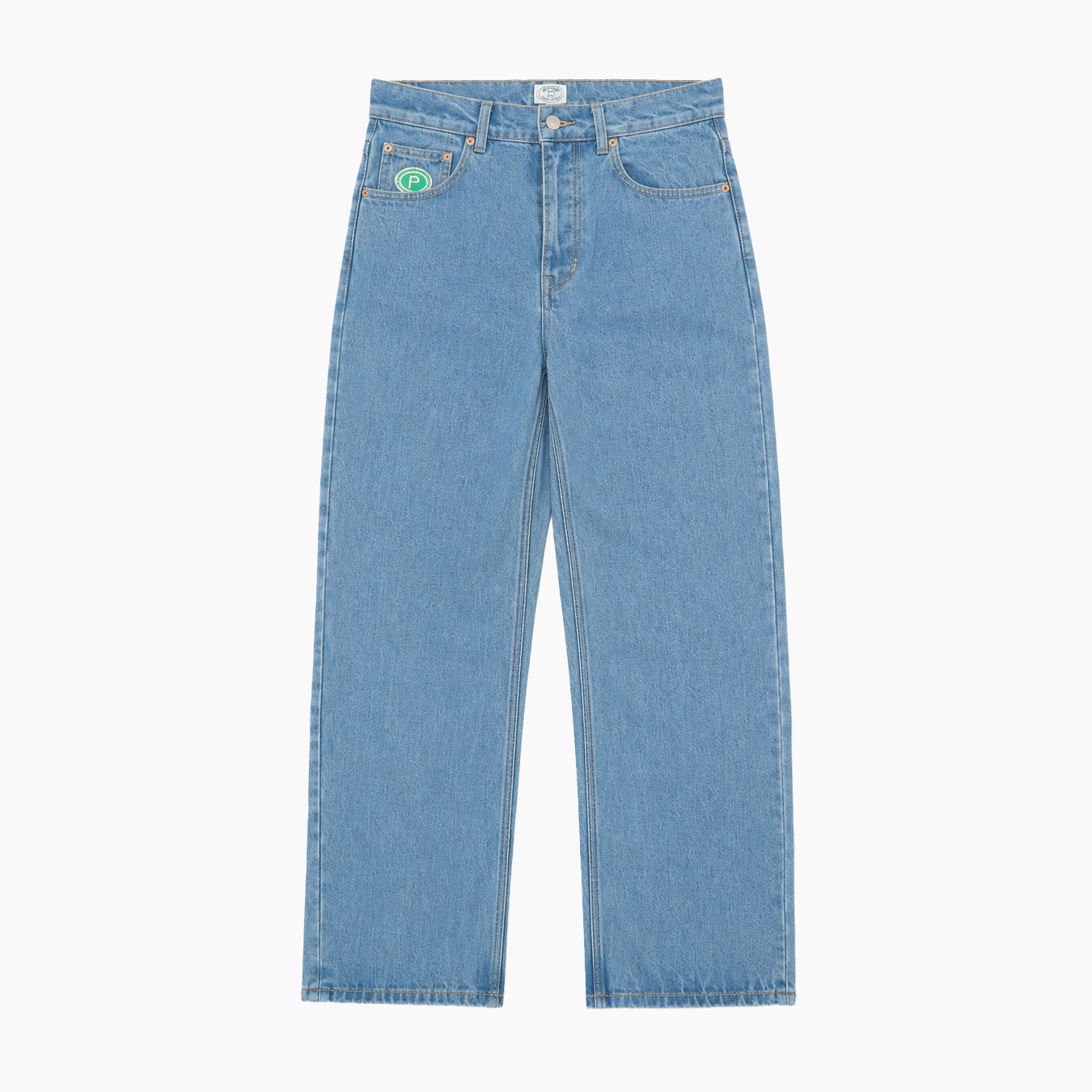 POT MEETS POP BIG BAMBU WASHED BLUE