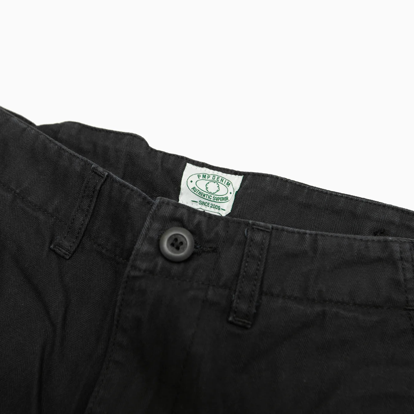 POT MEETS POP FRENCH COOKIE FRENCH WORK PANTS DOBBY CANVAS INDIGO