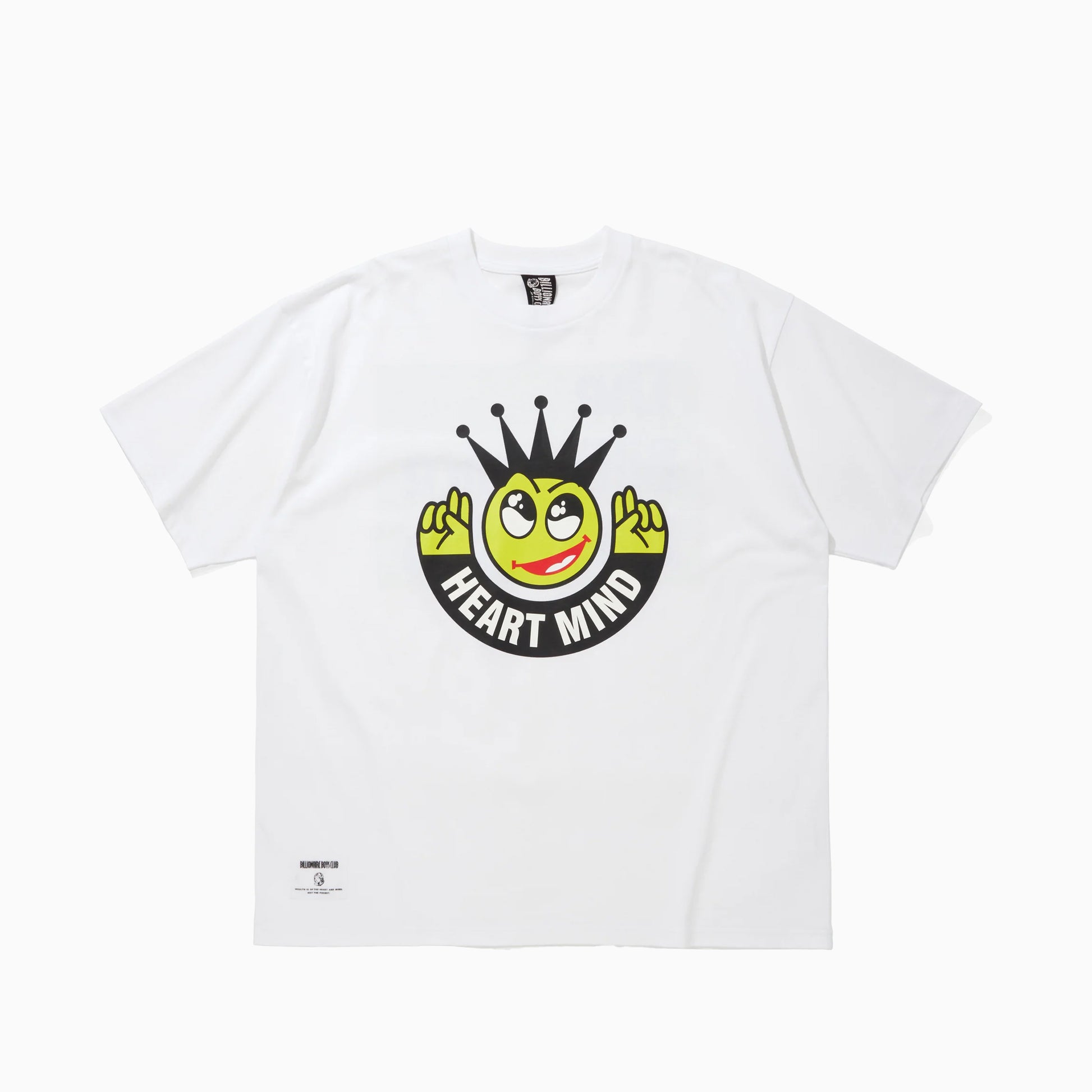 BILLIONAIRE BOYS CLUB COTTON T-SHIRT_HEART MIND