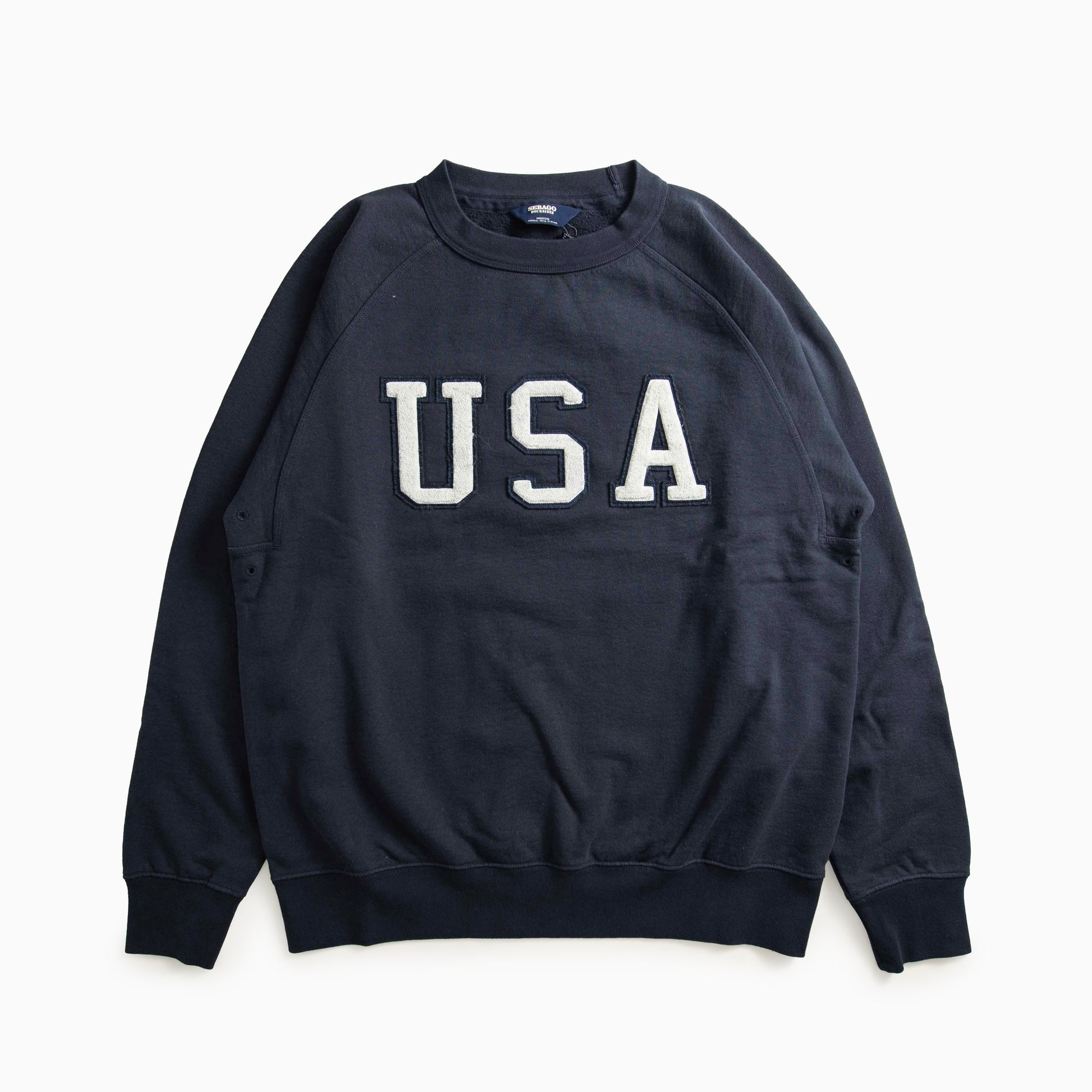 sebago world " USA " crewneck