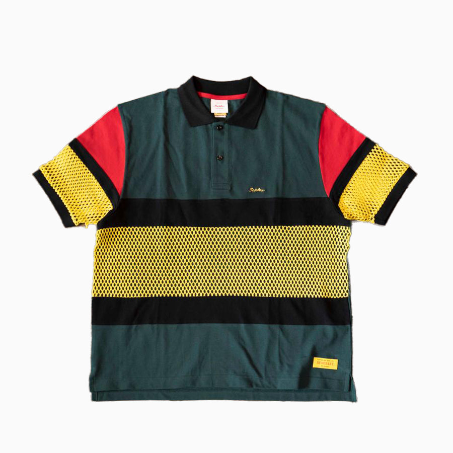 SURKU × SPECIAL 1 【Turn your lights down low Mesh Polo】