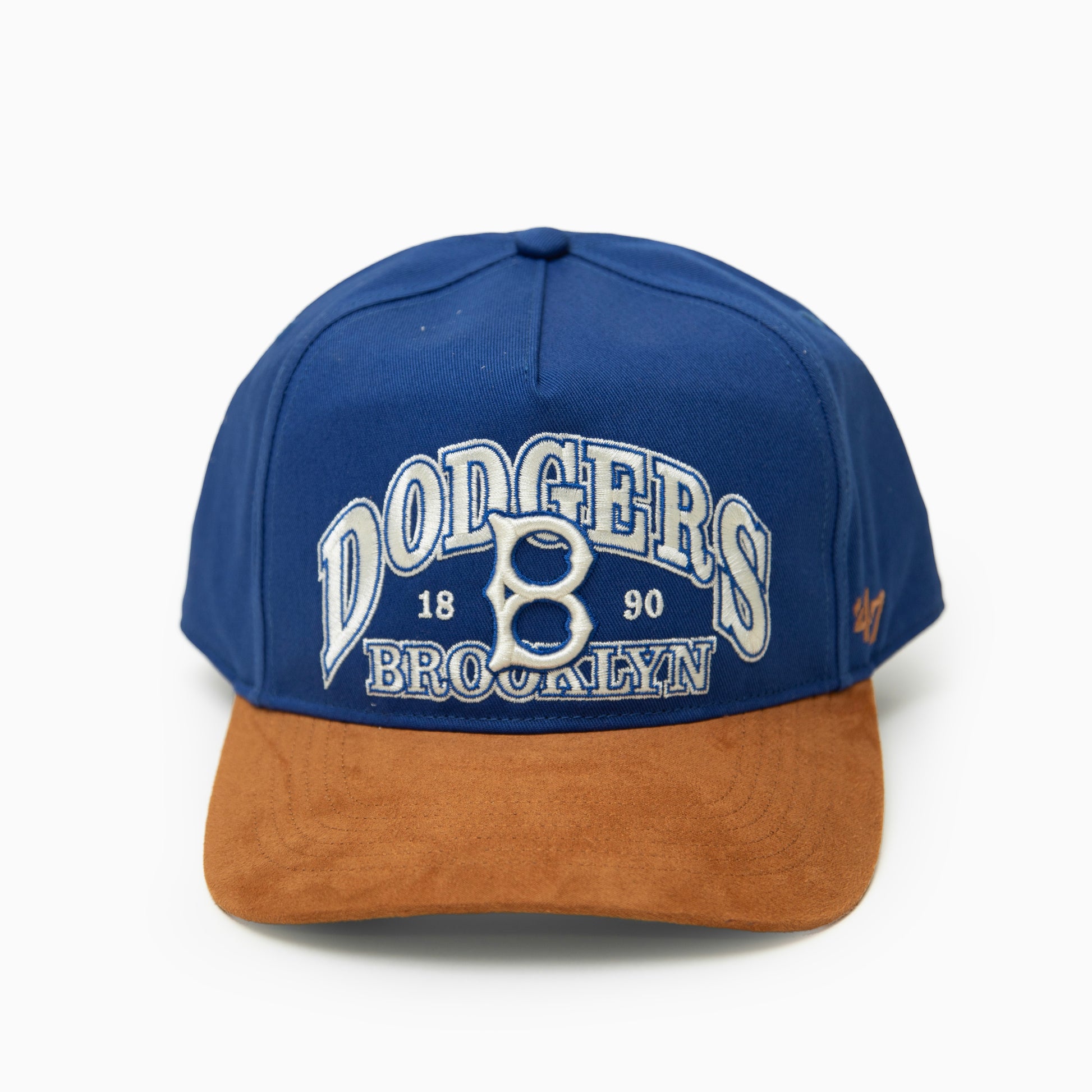 47 HITCH Los Angeles Dodgers MLB Cooperstown Suede Visor