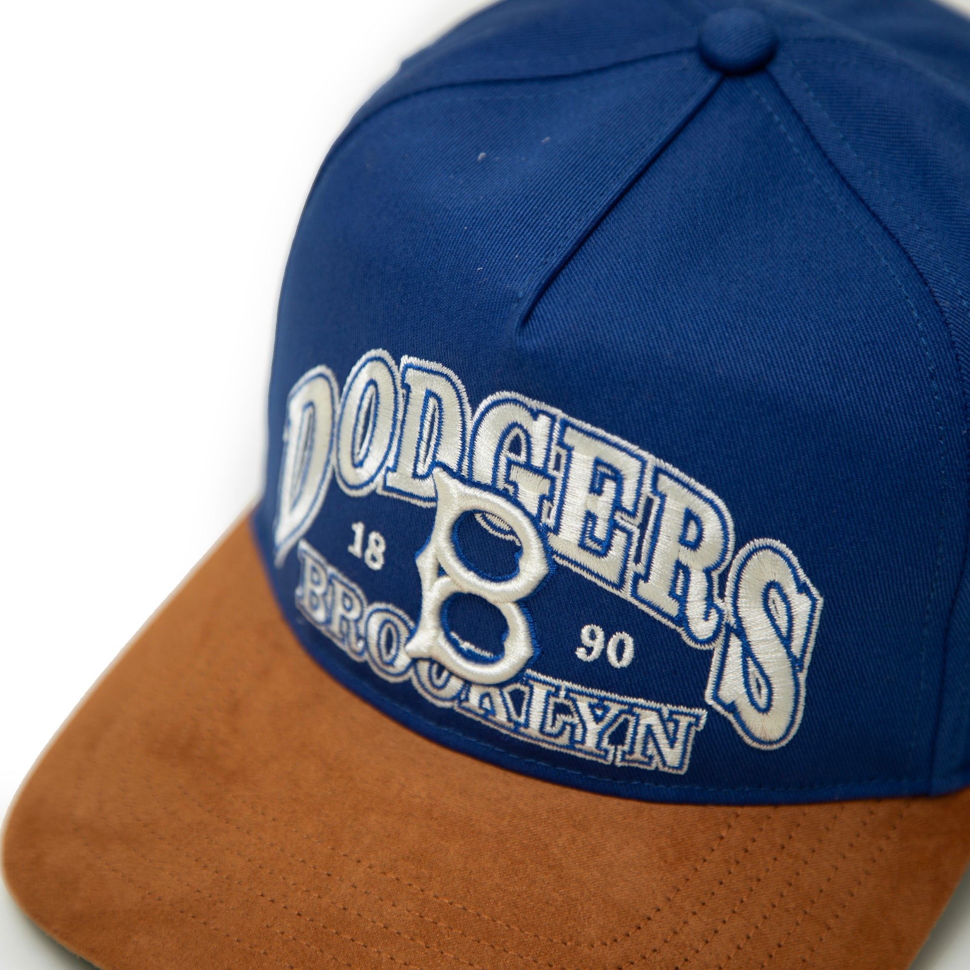 47 HITCH Los Angeles Dodgers MLB Cooperstown Suede Visor