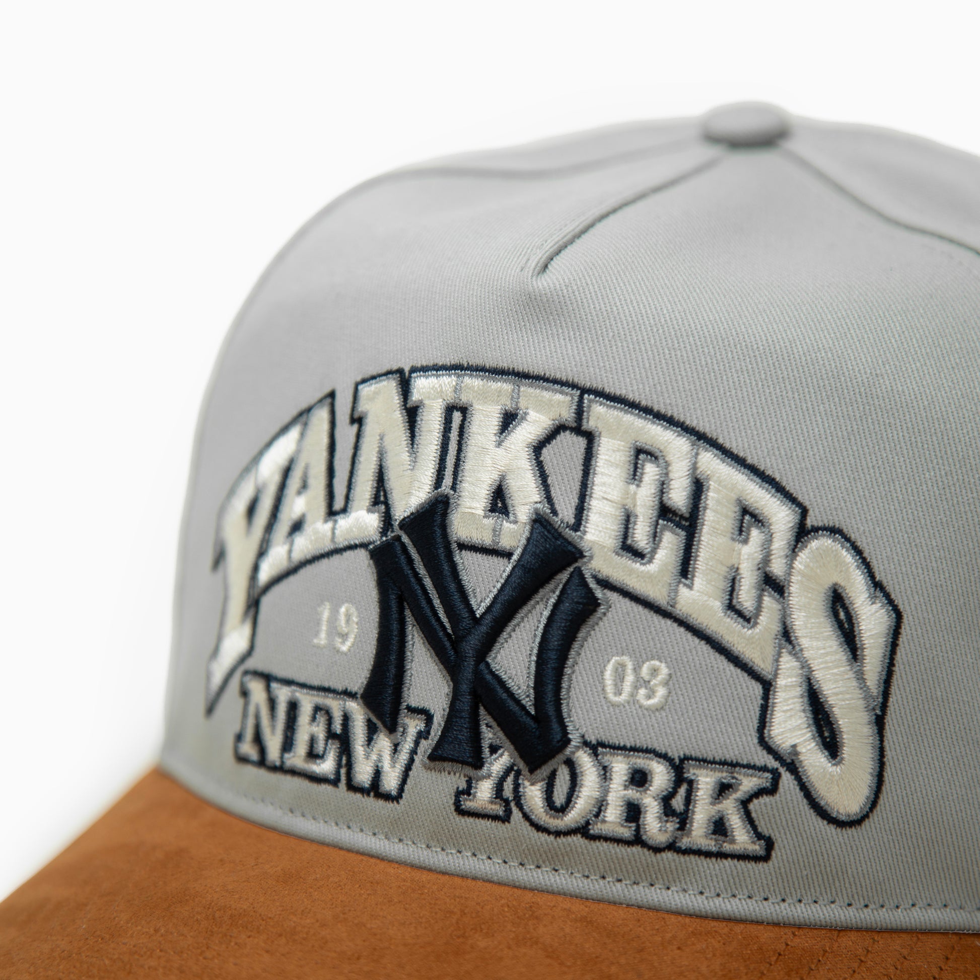 47 HITCH New York Yankees MLB Cooperstown Suede Visor