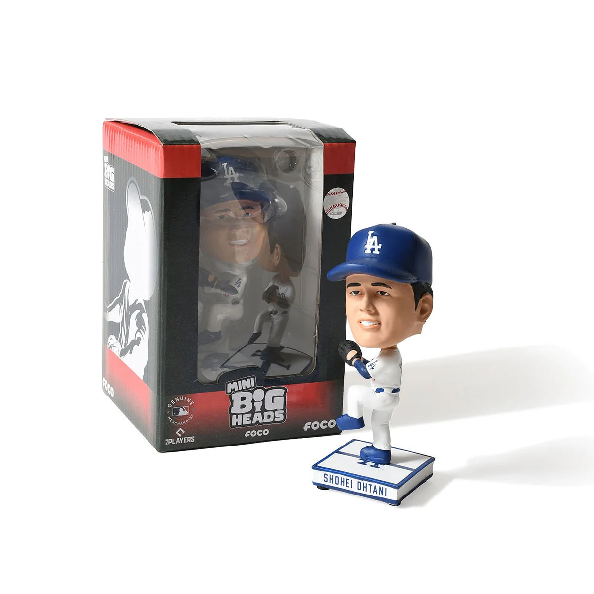 Shohei Ohtani Los Angeles Dodgers Pitching Home Jersey Mini Bighead
Bobblehead