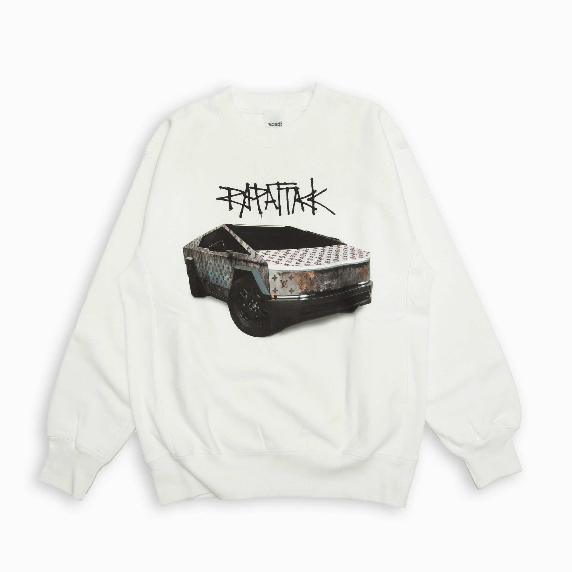 Rap ATTACK　"Cyber" crewneck