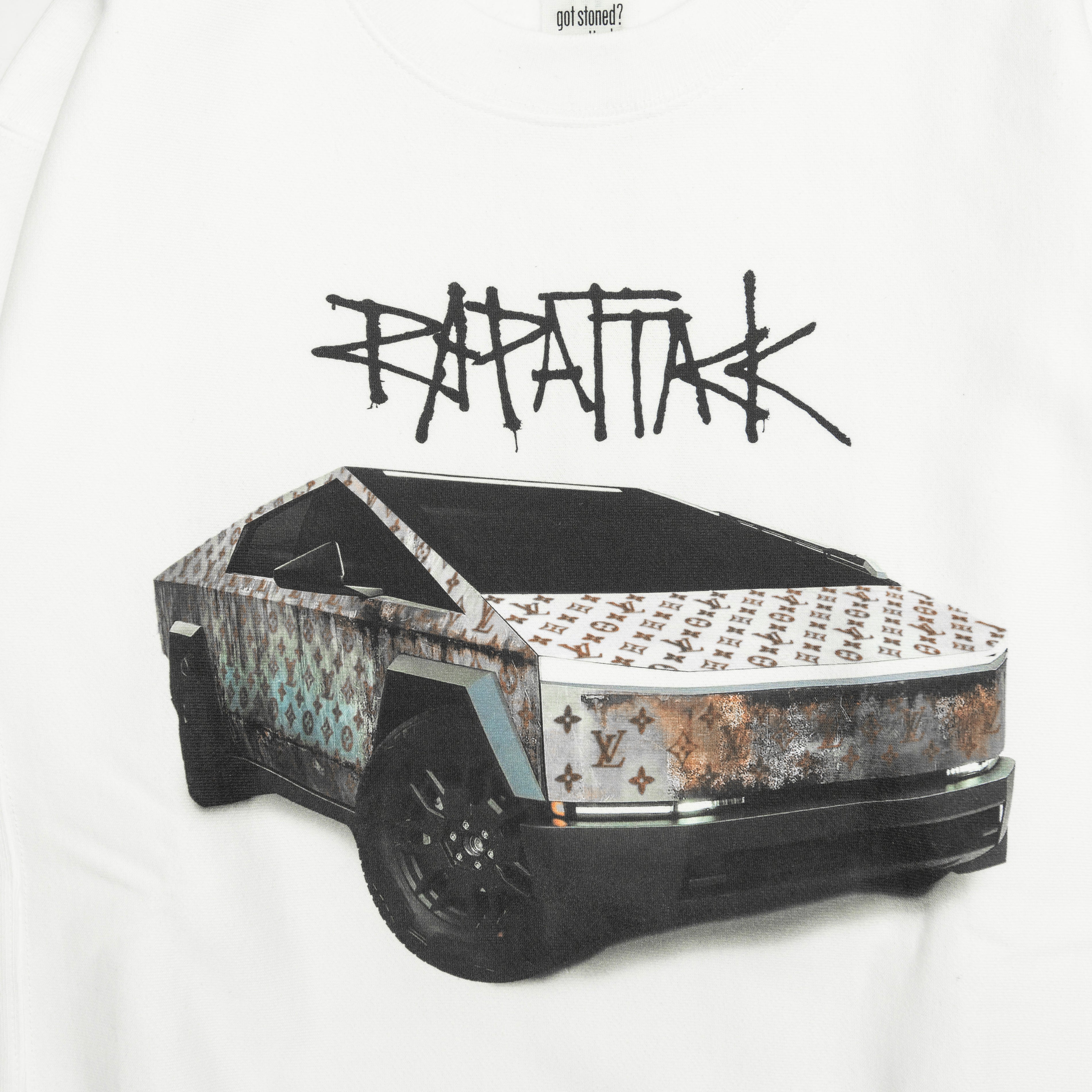 Rap ATTACK　"Cyber" crewneck