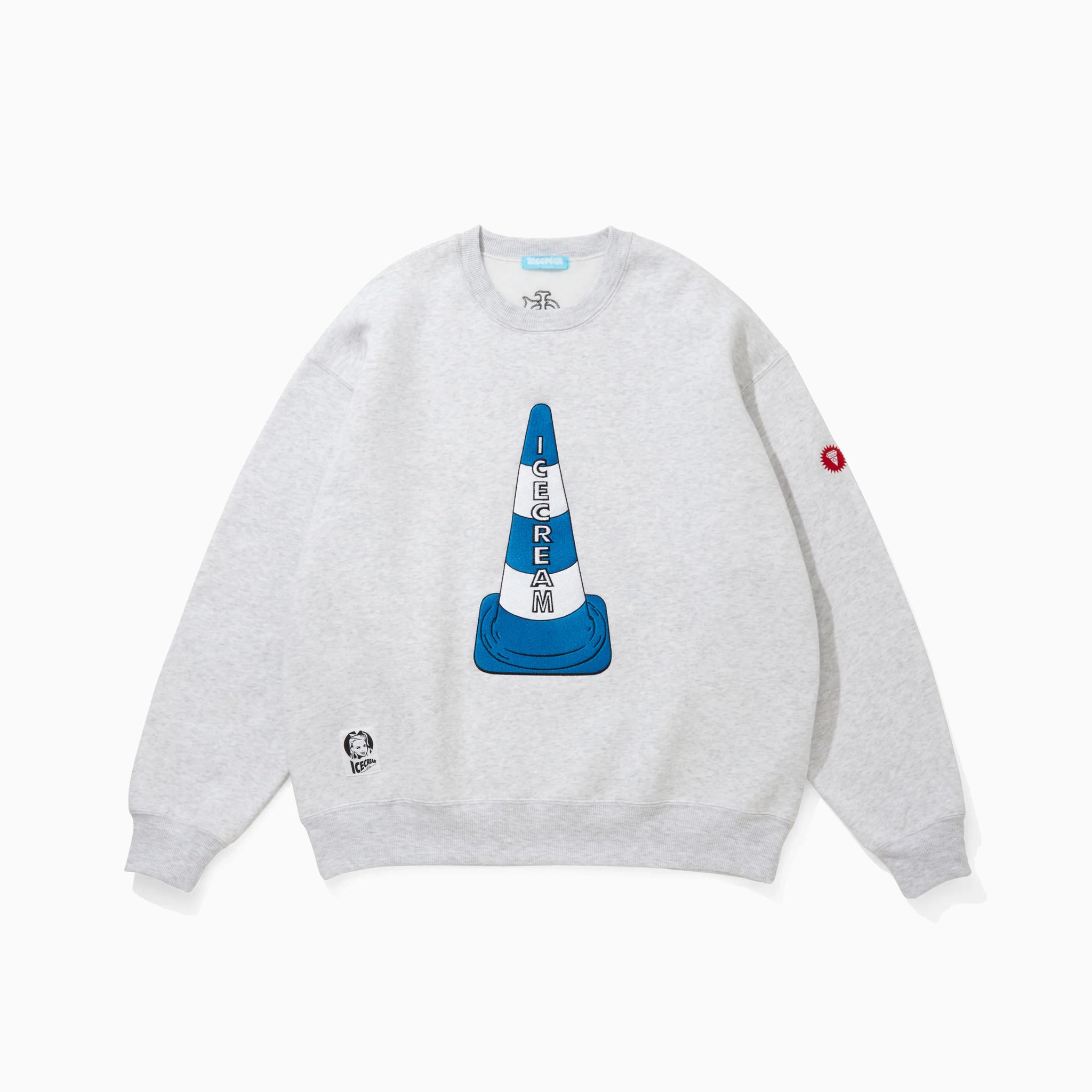 ICECREAM ICECREAM EMBROIDERED LOGO SWEATSHIRT_ICECREAM