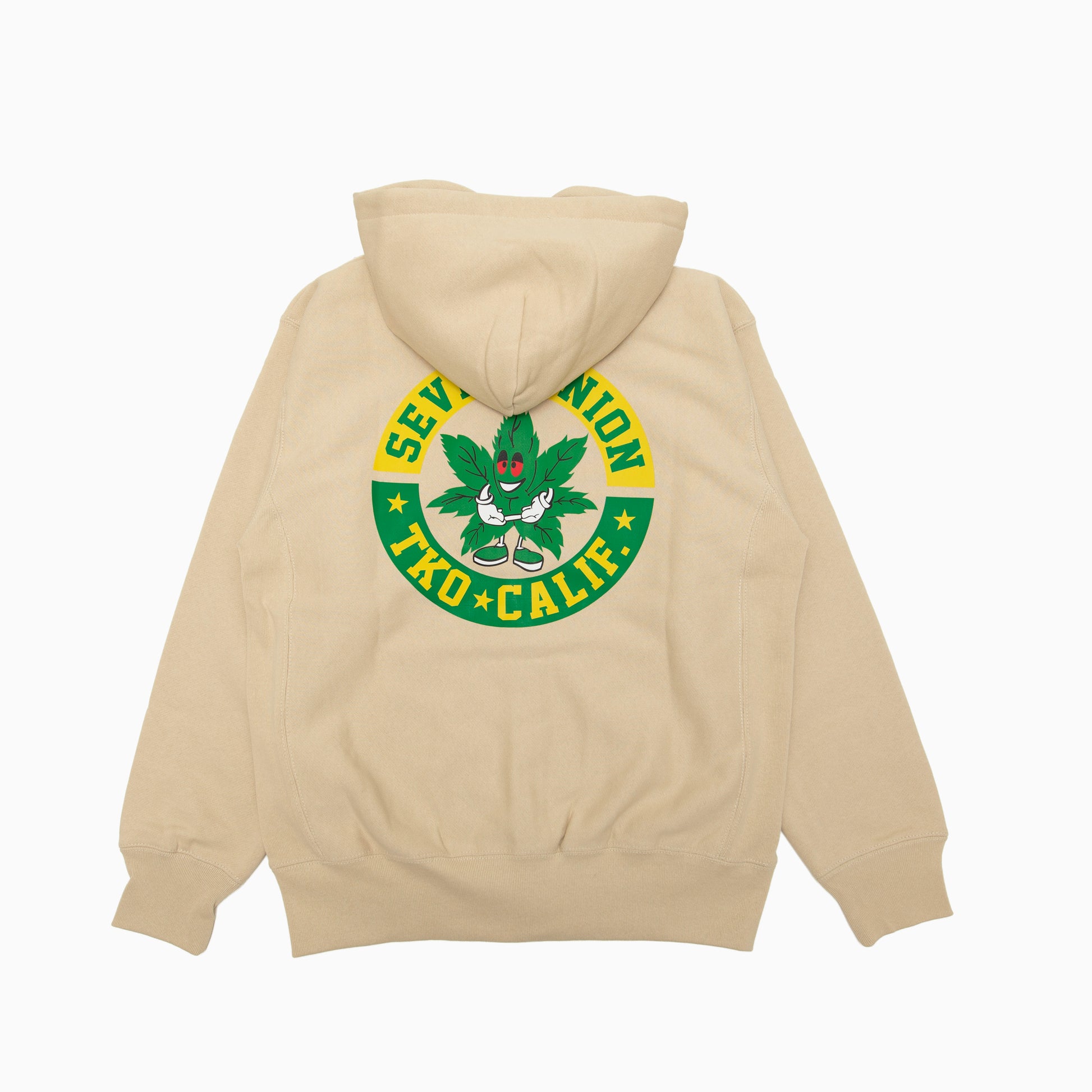 7UNION " Mr green Zip up hoodie