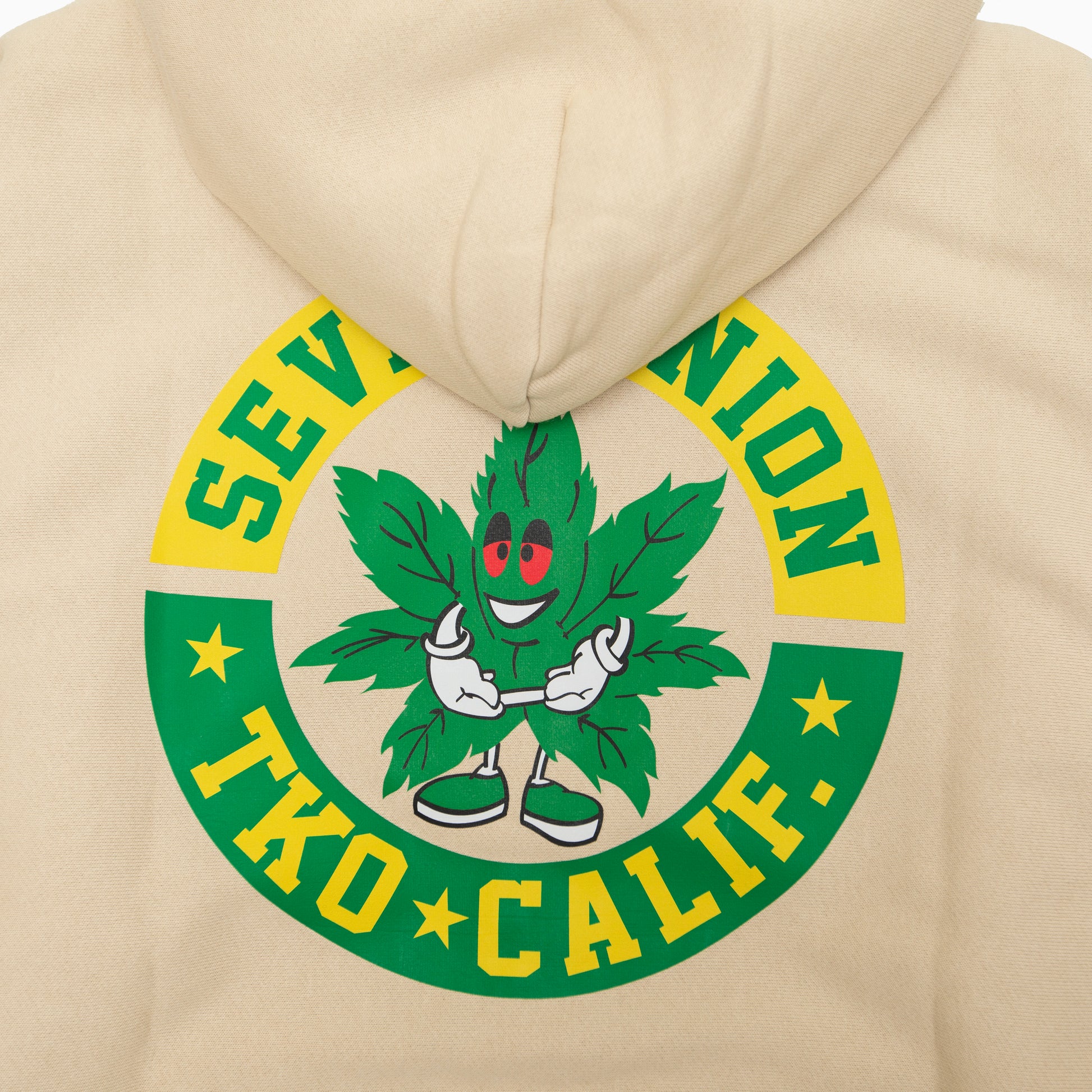 7UNION " Mr green Zip up hoodie