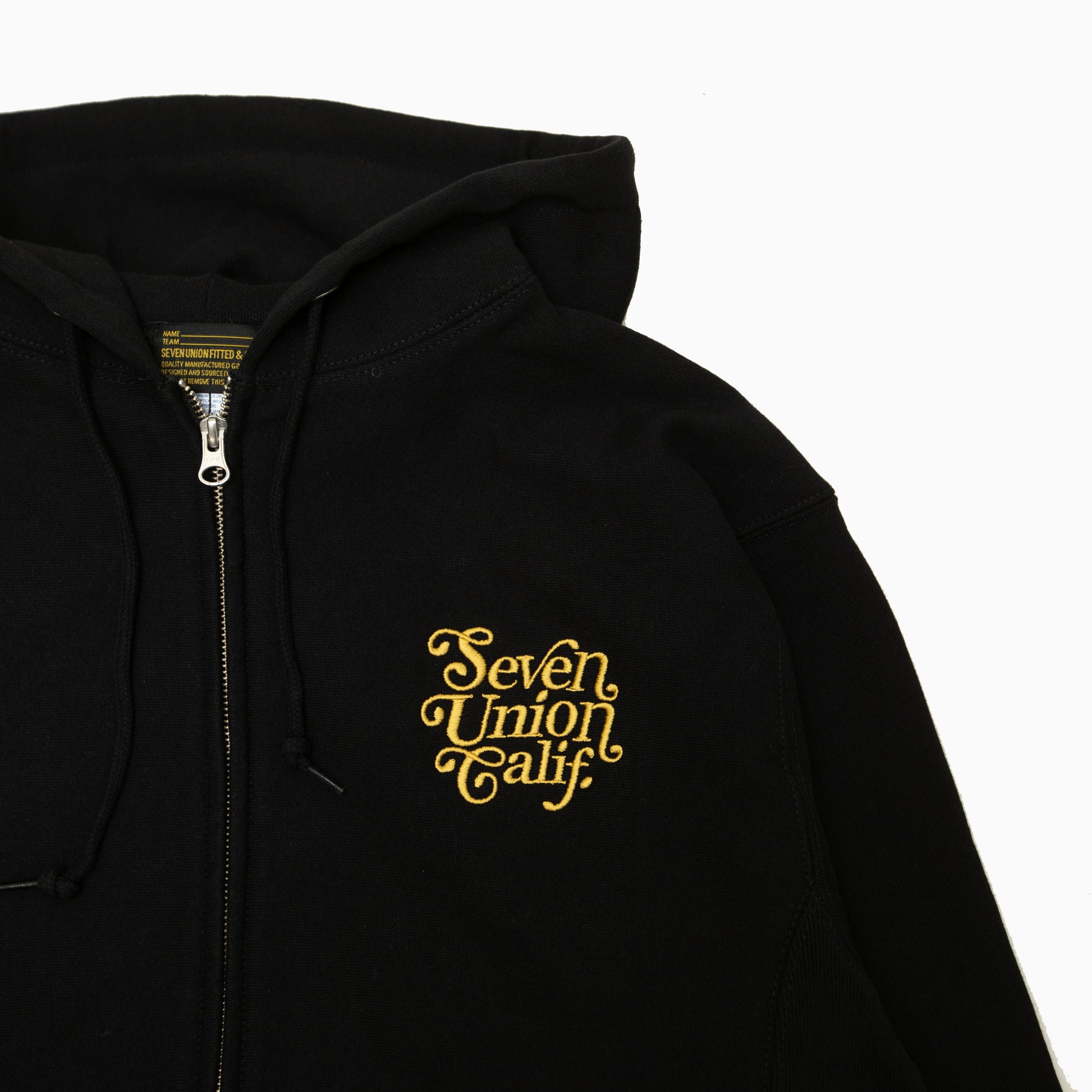 7UNION " Mr green Zip up hoodie