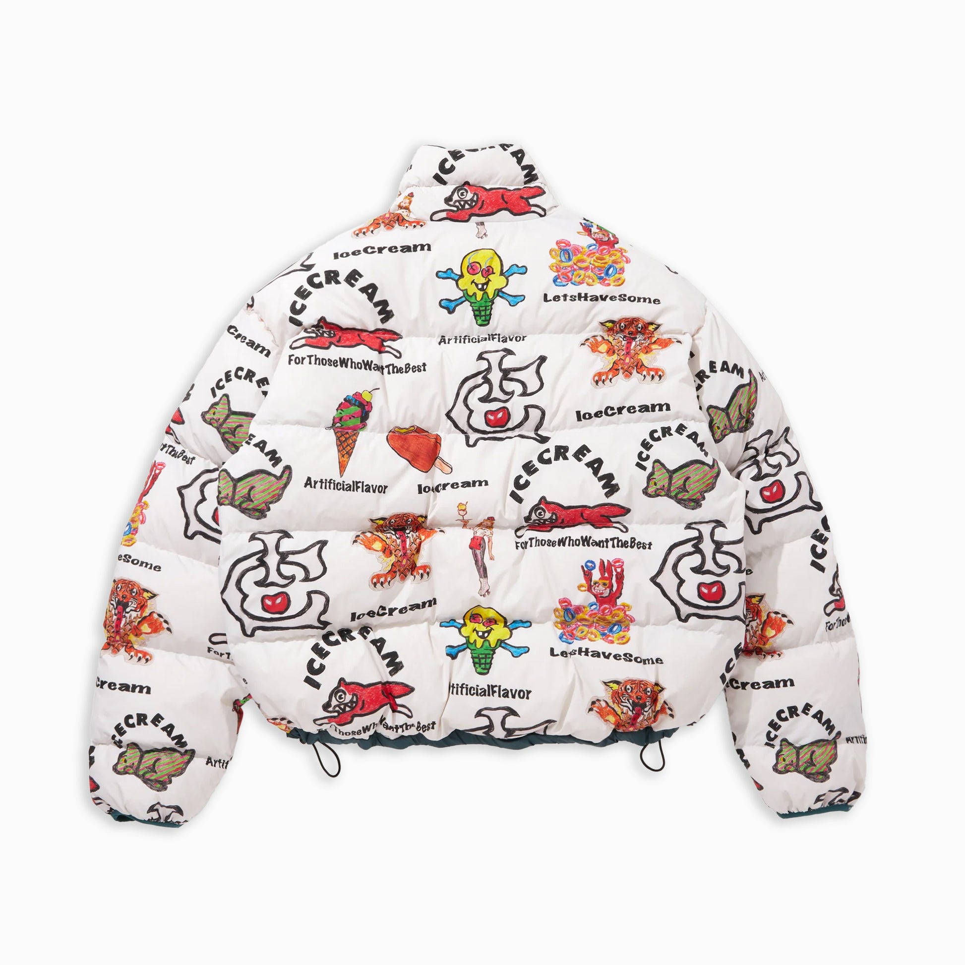 ICECREAM REVERSIBLE DOWN JACKET